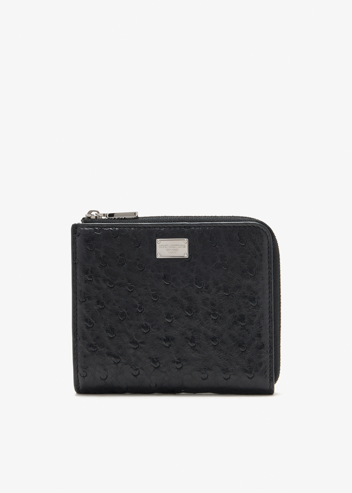 

Dauphine calfskin card holder, Black