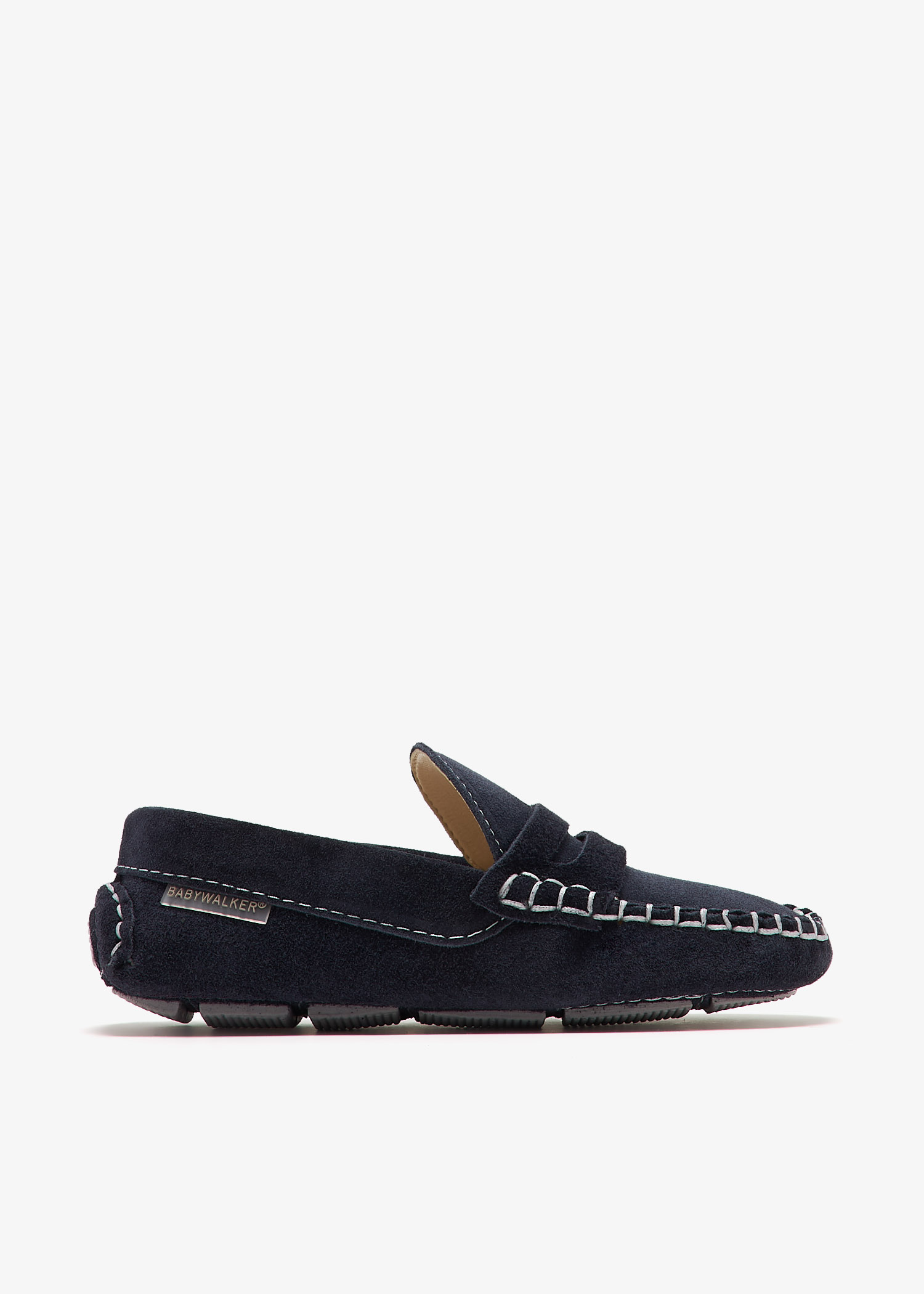 

Suede loafers, Navy