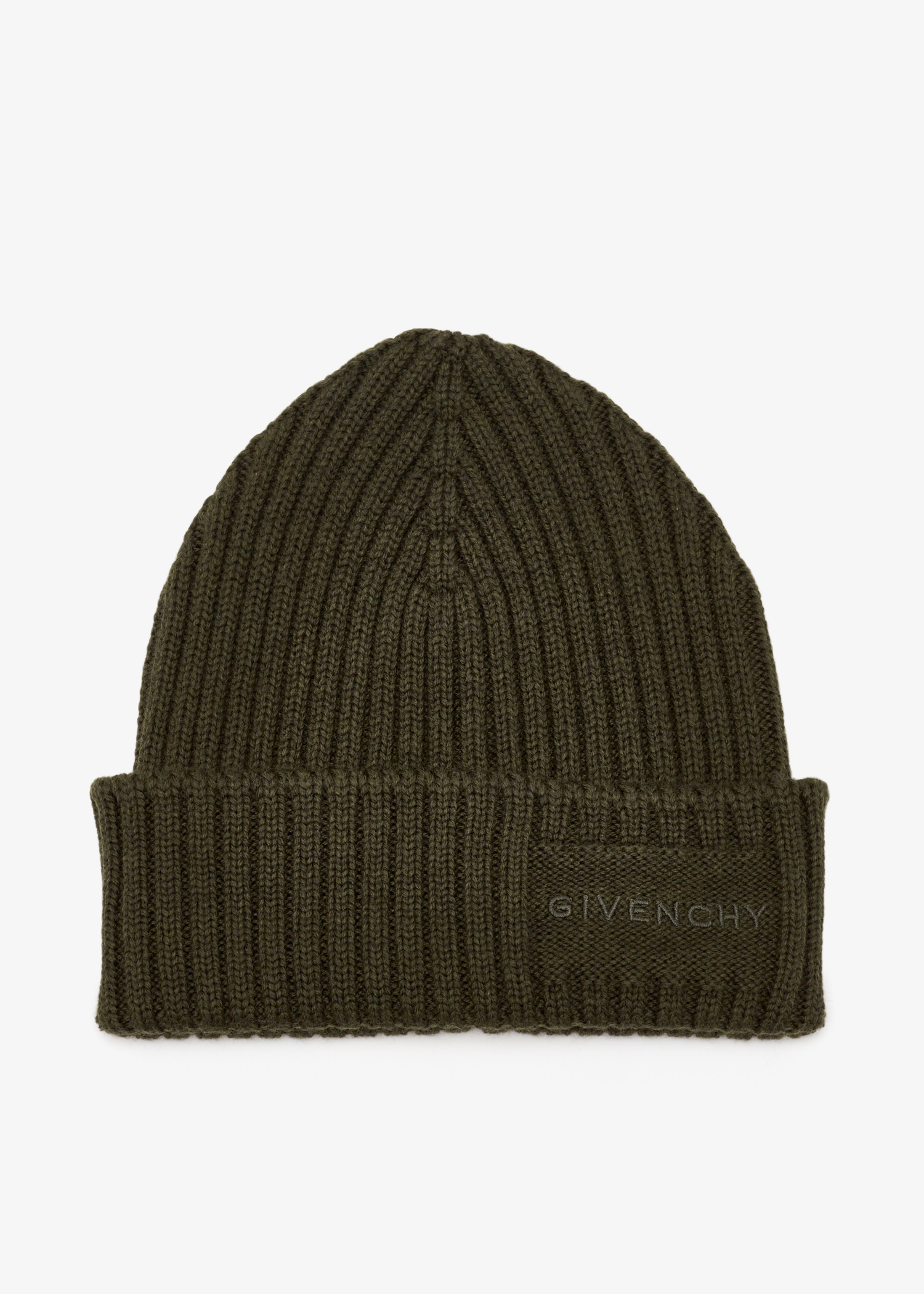 

Small Rib-knit beanie, Khaki