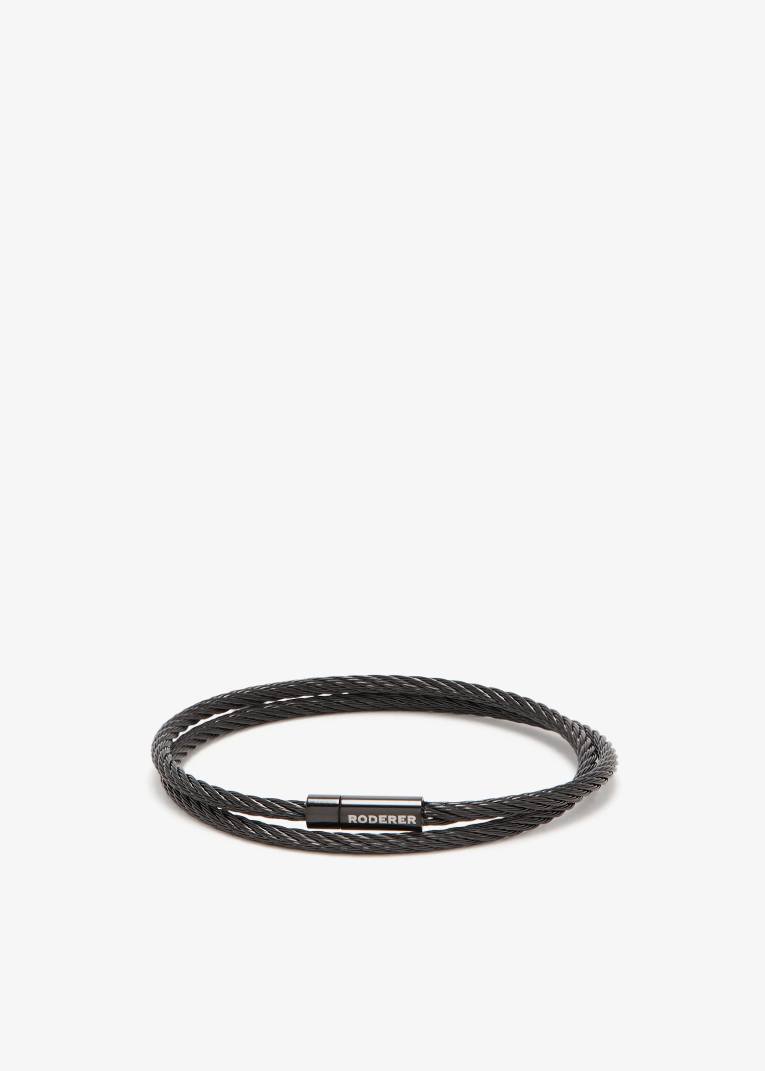 

Giacomo double tour bracelet, Black