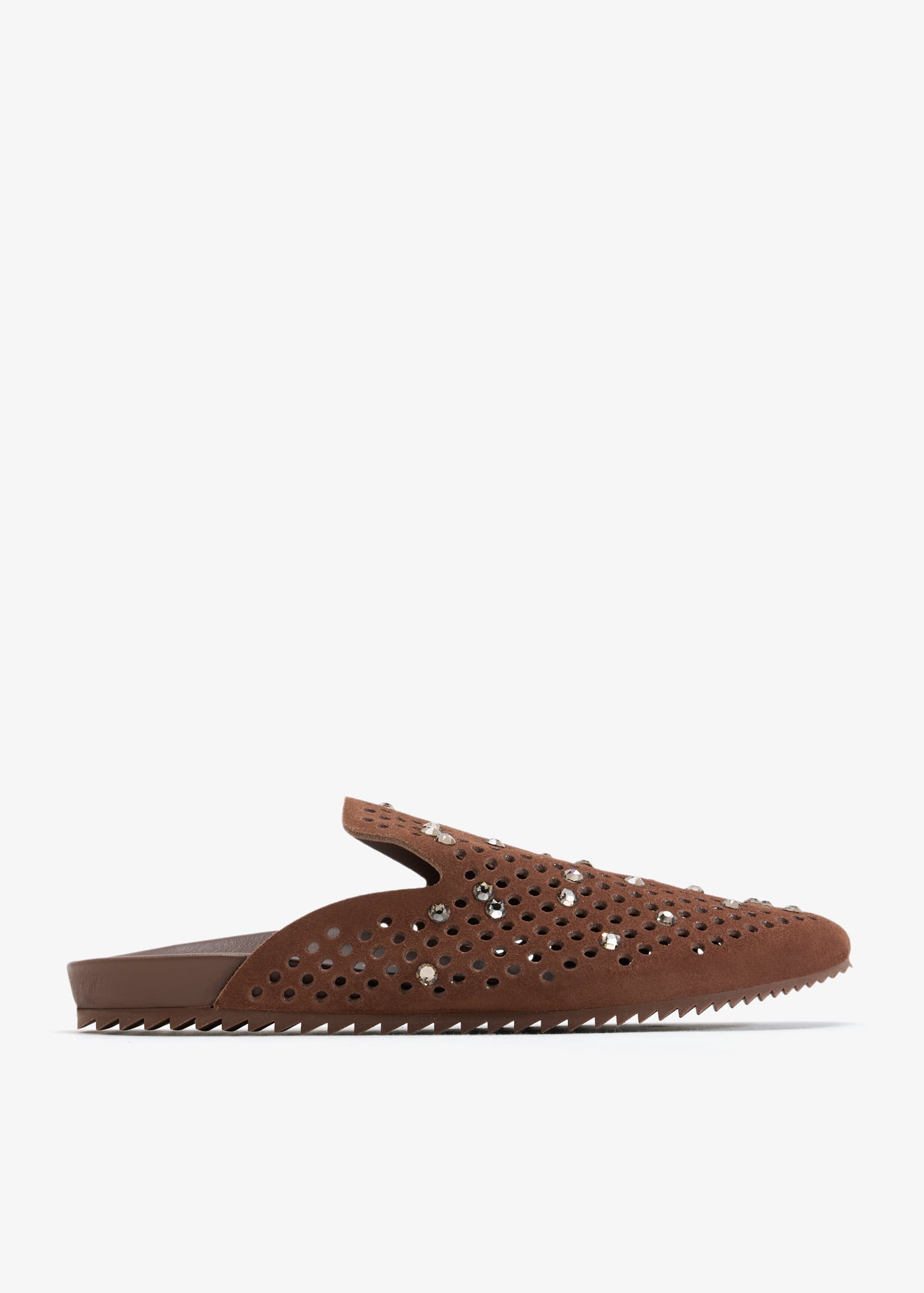

Braidy slippers, Brown