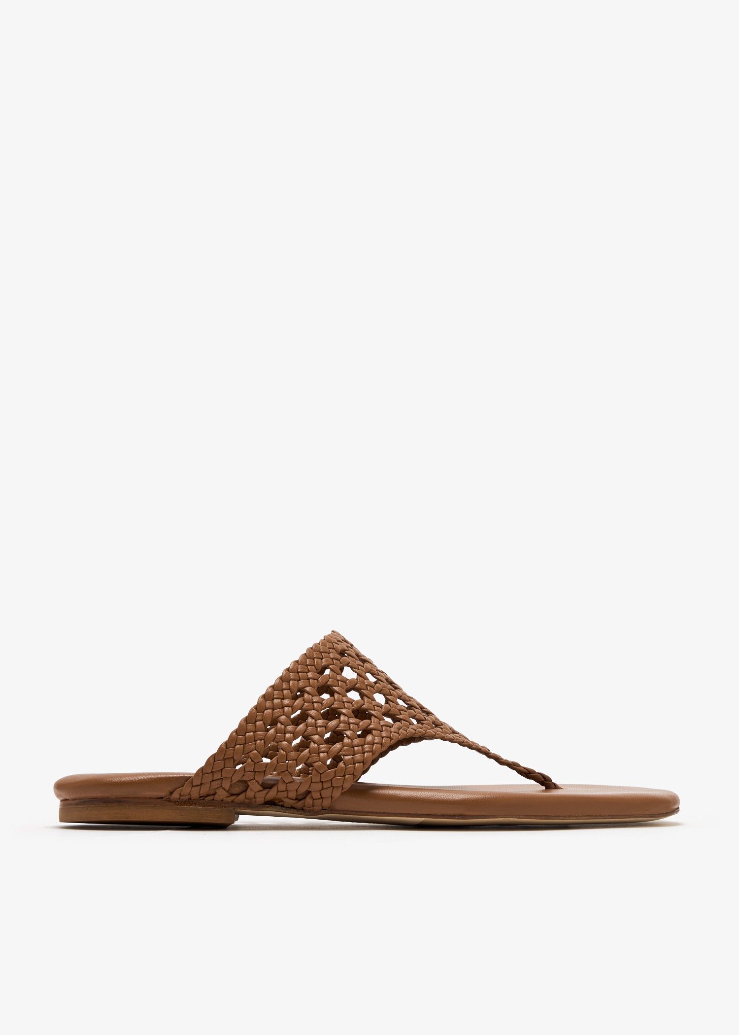 

Brenda flat sandals, Brown