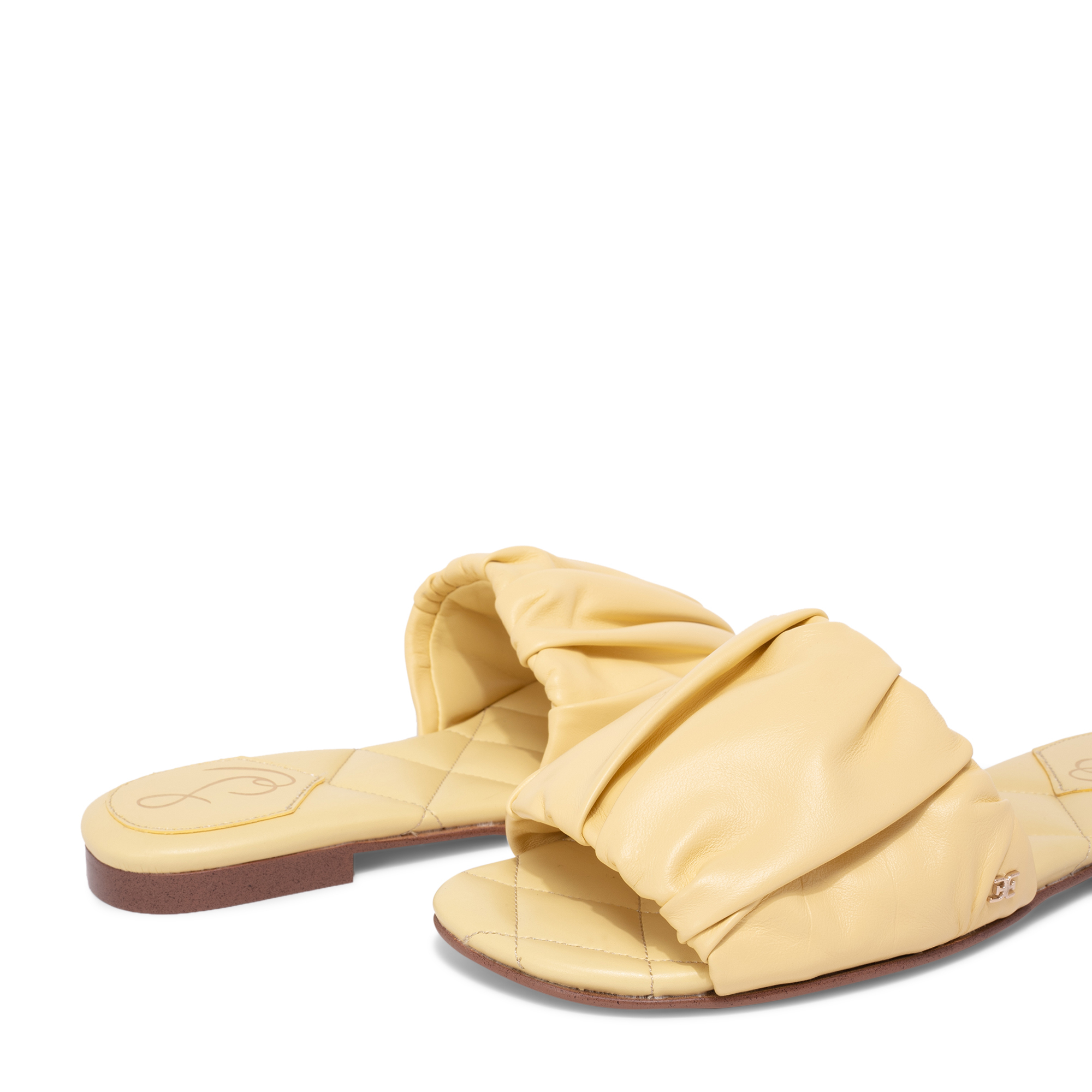 

Briar slide sandals, Yellow