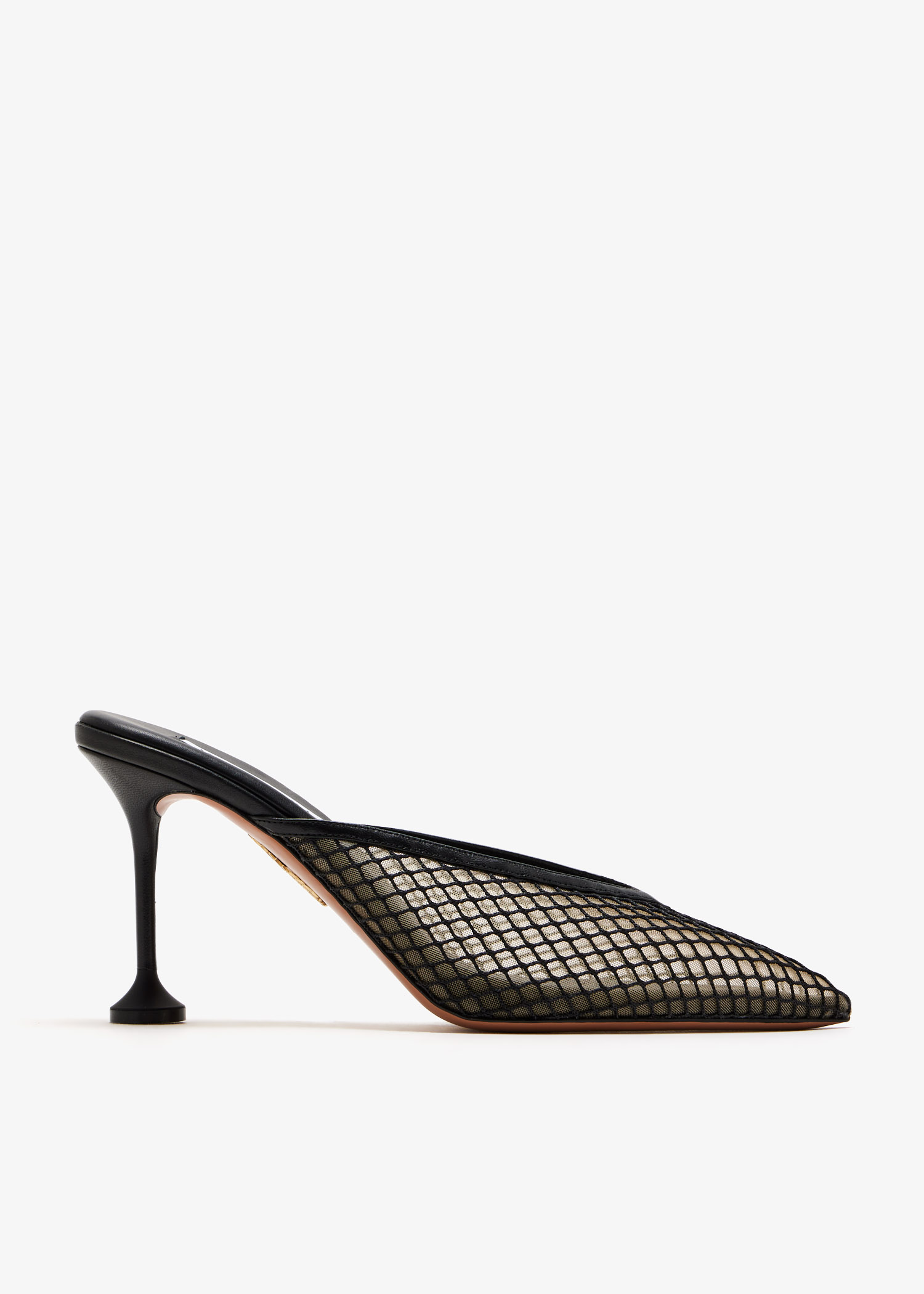 

Bisous 85 mesh mules, Black