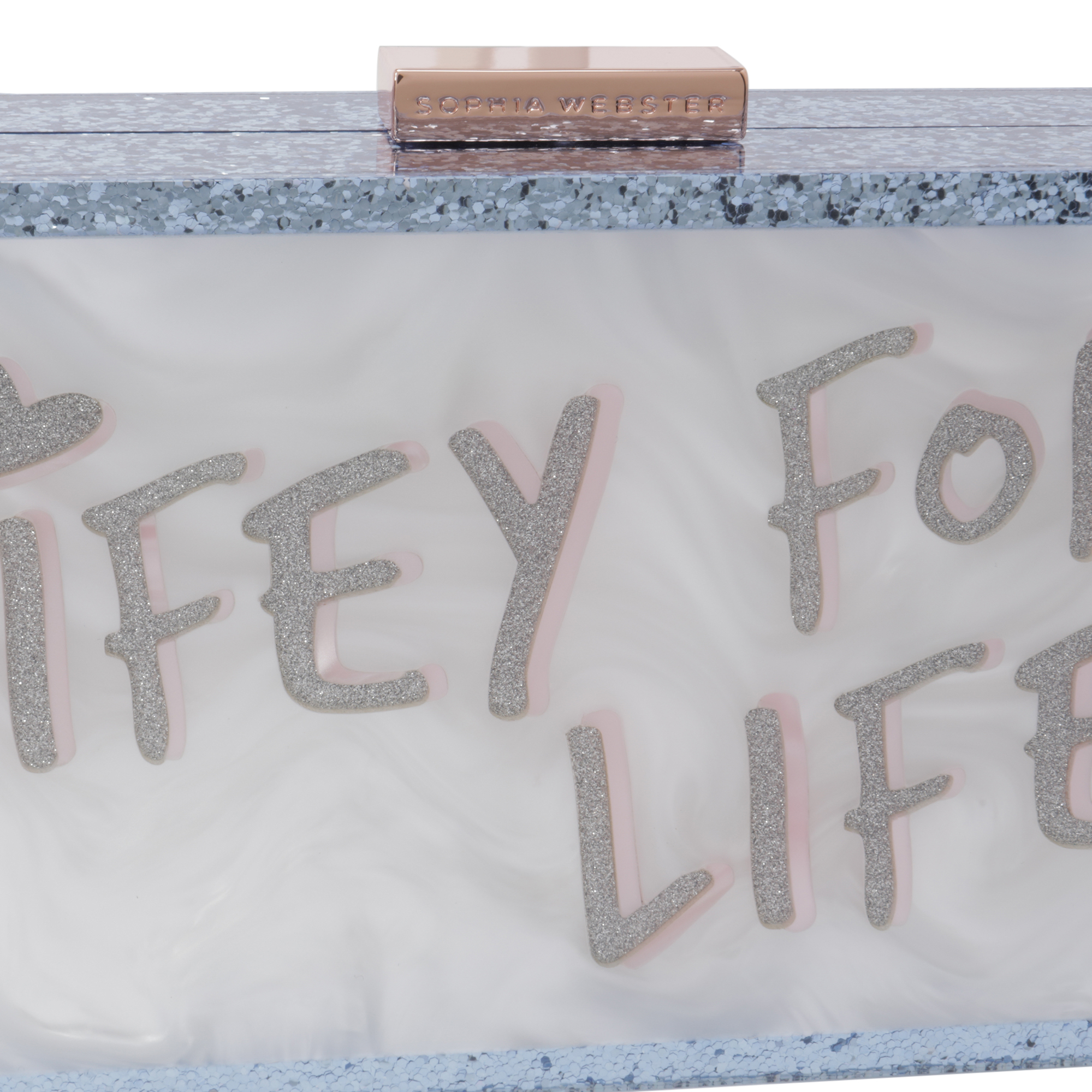 

Cleo clutch, Blue