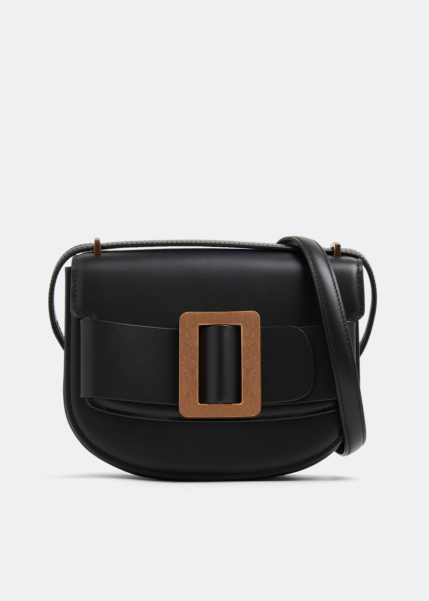 BOYY Buckle Saddle bag for Women - Black in UAE | Level Shoes
