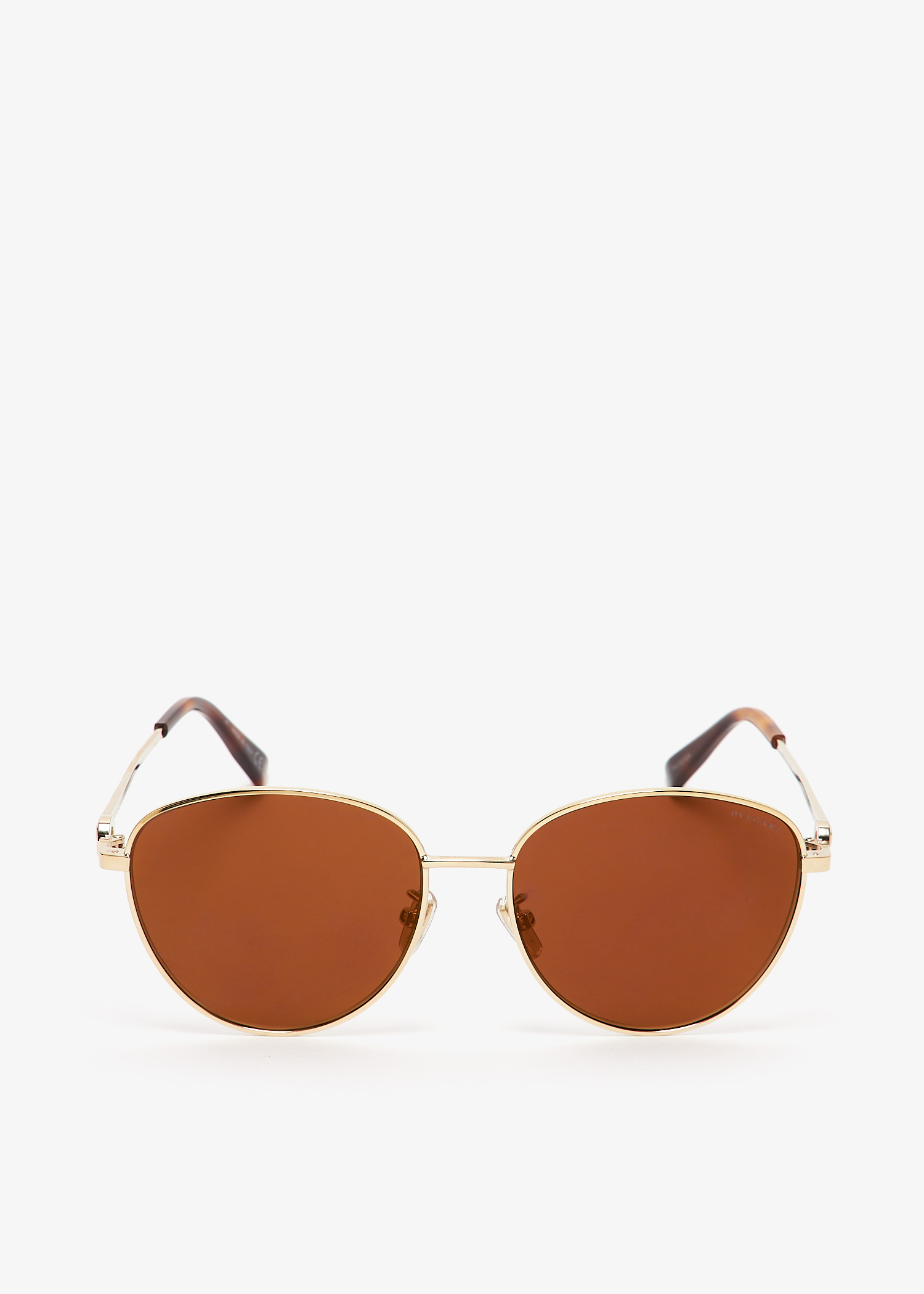 

Bvlgari Bvlgari round sunglasses, Gold
