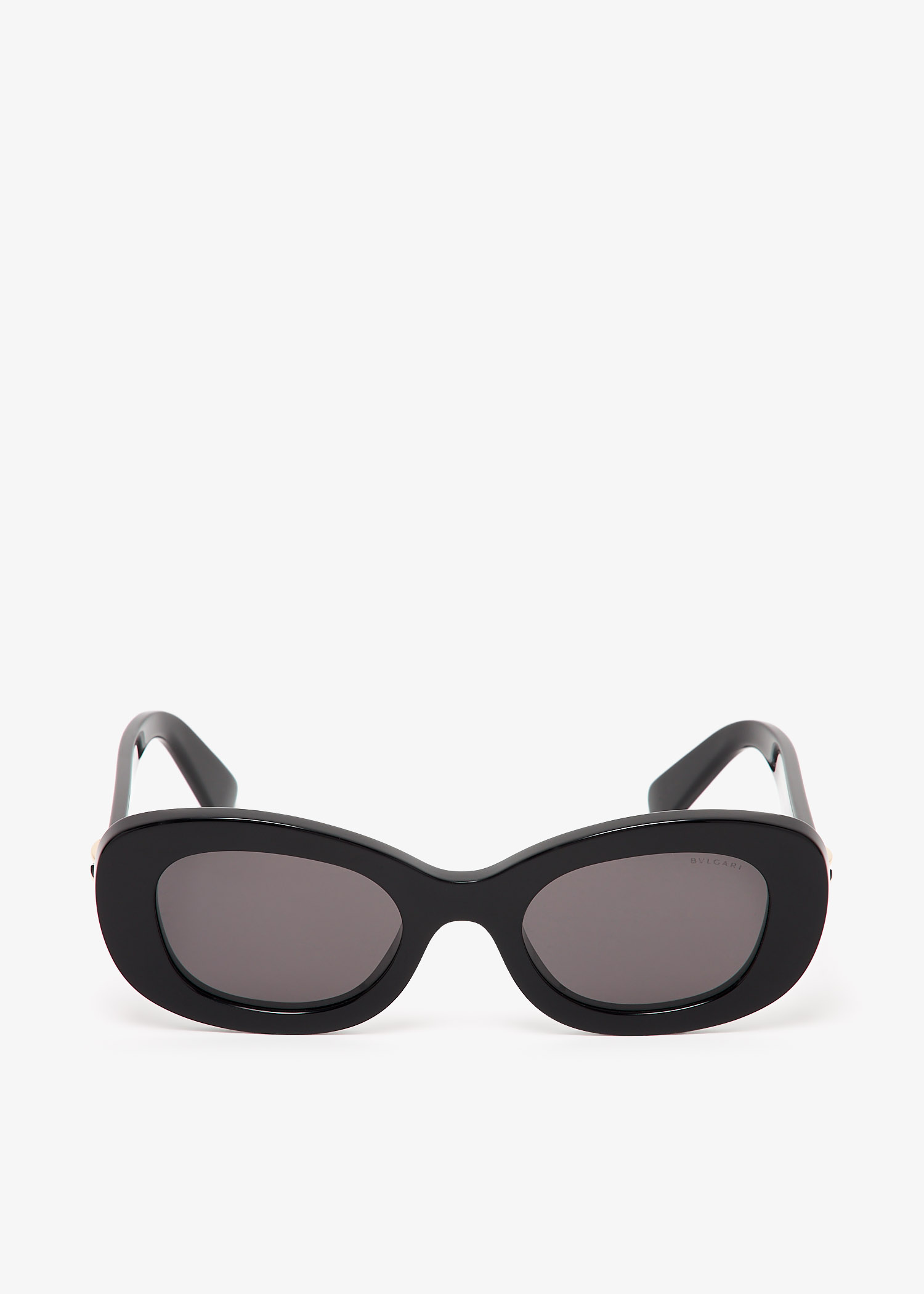 BVLGARI B.zero1 oval sunglasses for Women - Black in KSA