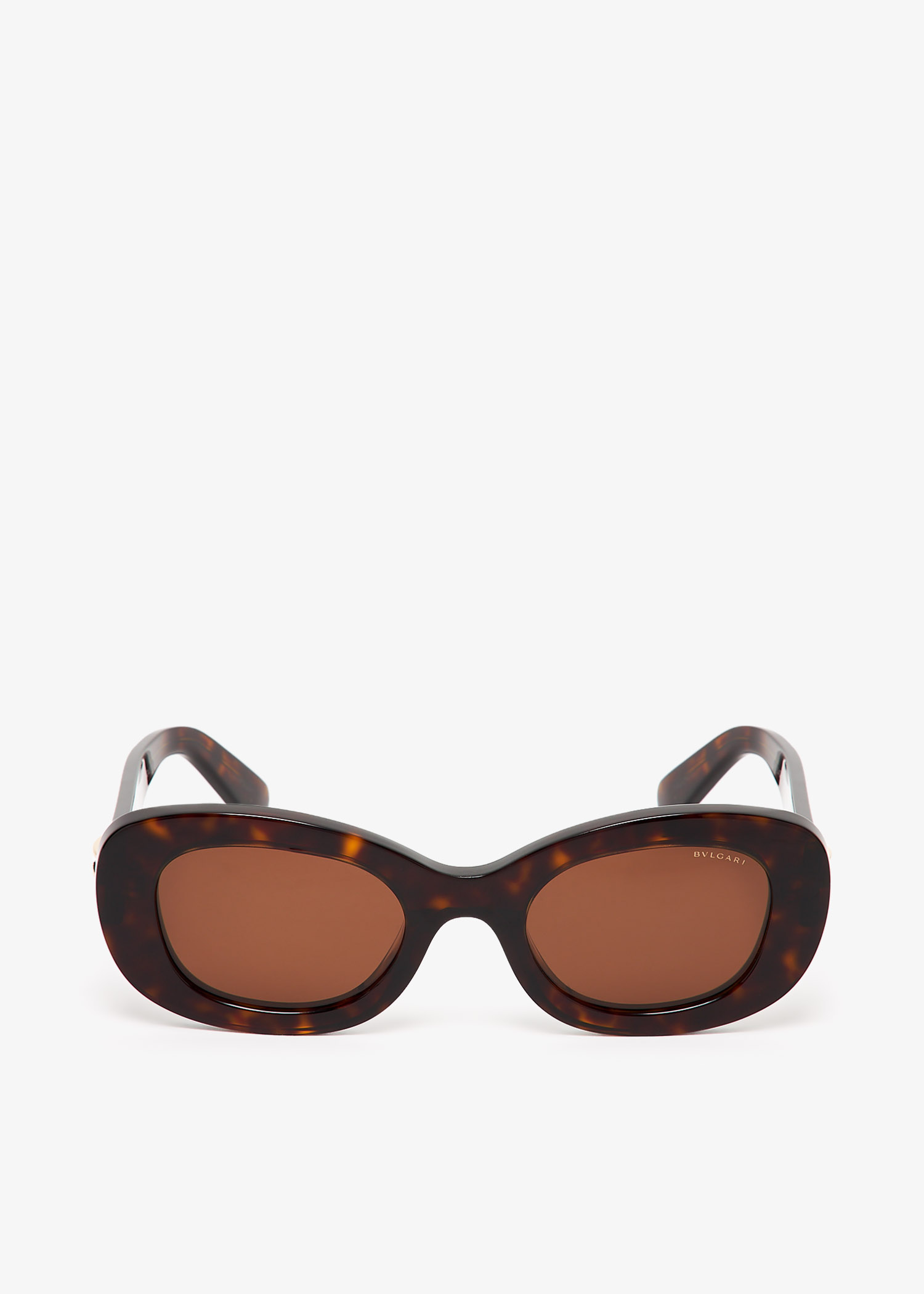 

B.zero1 oval sunglasses, Brown