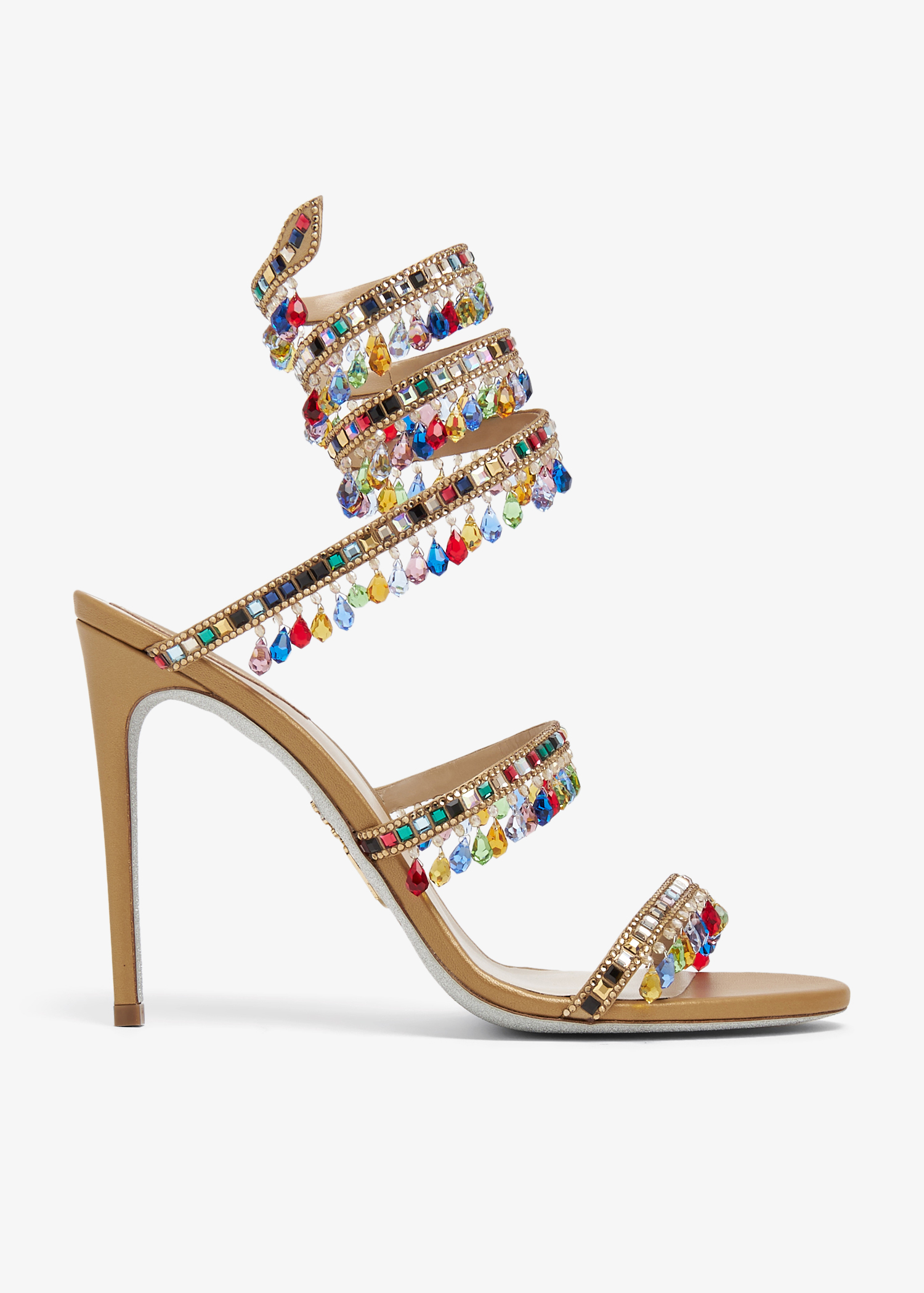 René Caovilla Chandelier crystal sandals for Women