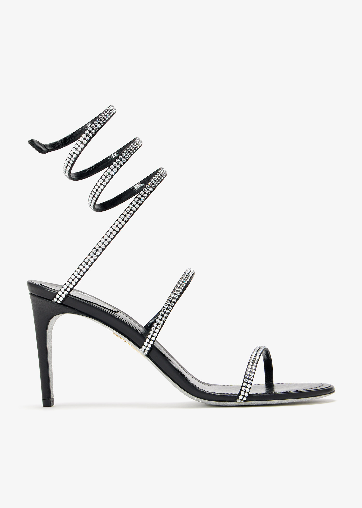 

Cleo crystal-embellished sandals, Black