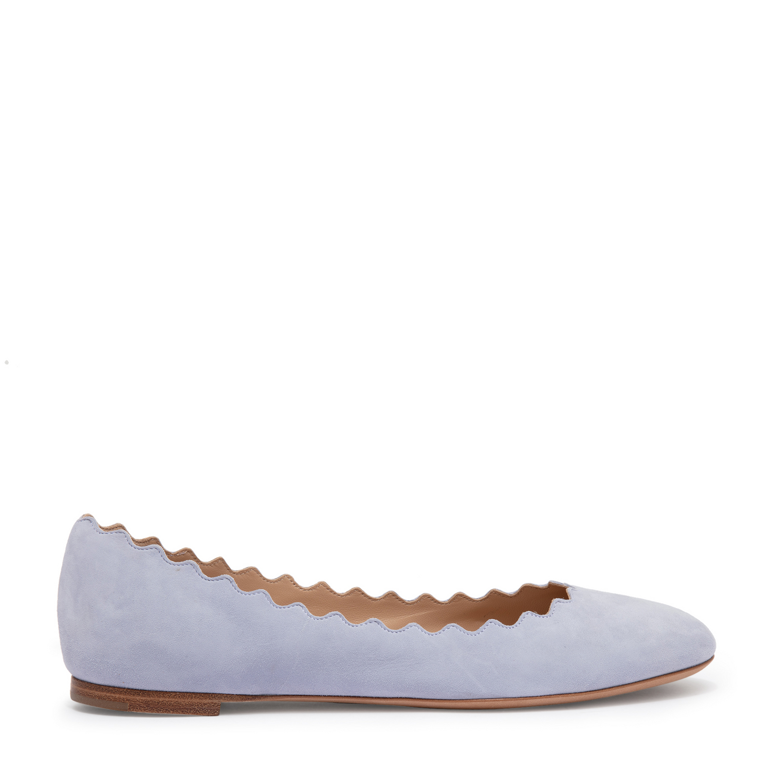 

Lauren leather ballet flats, Blue