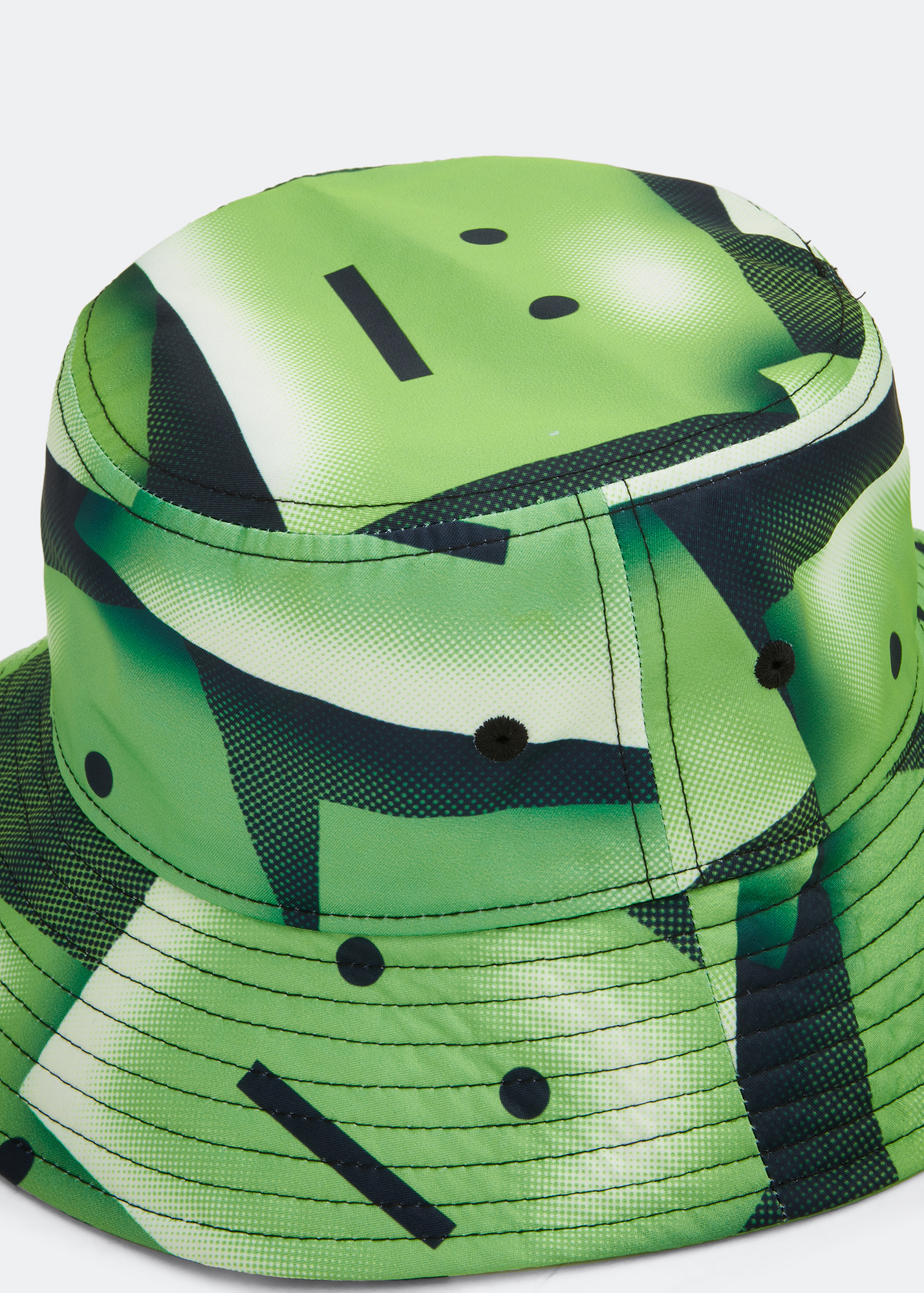 

Face bucket hat, Green