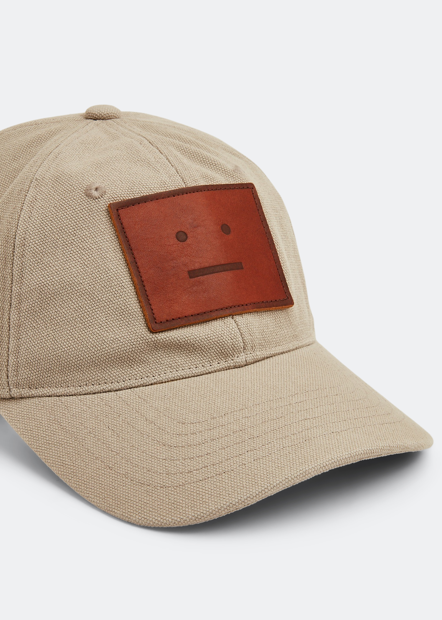 

Cunov cotton canvas cap, Beige