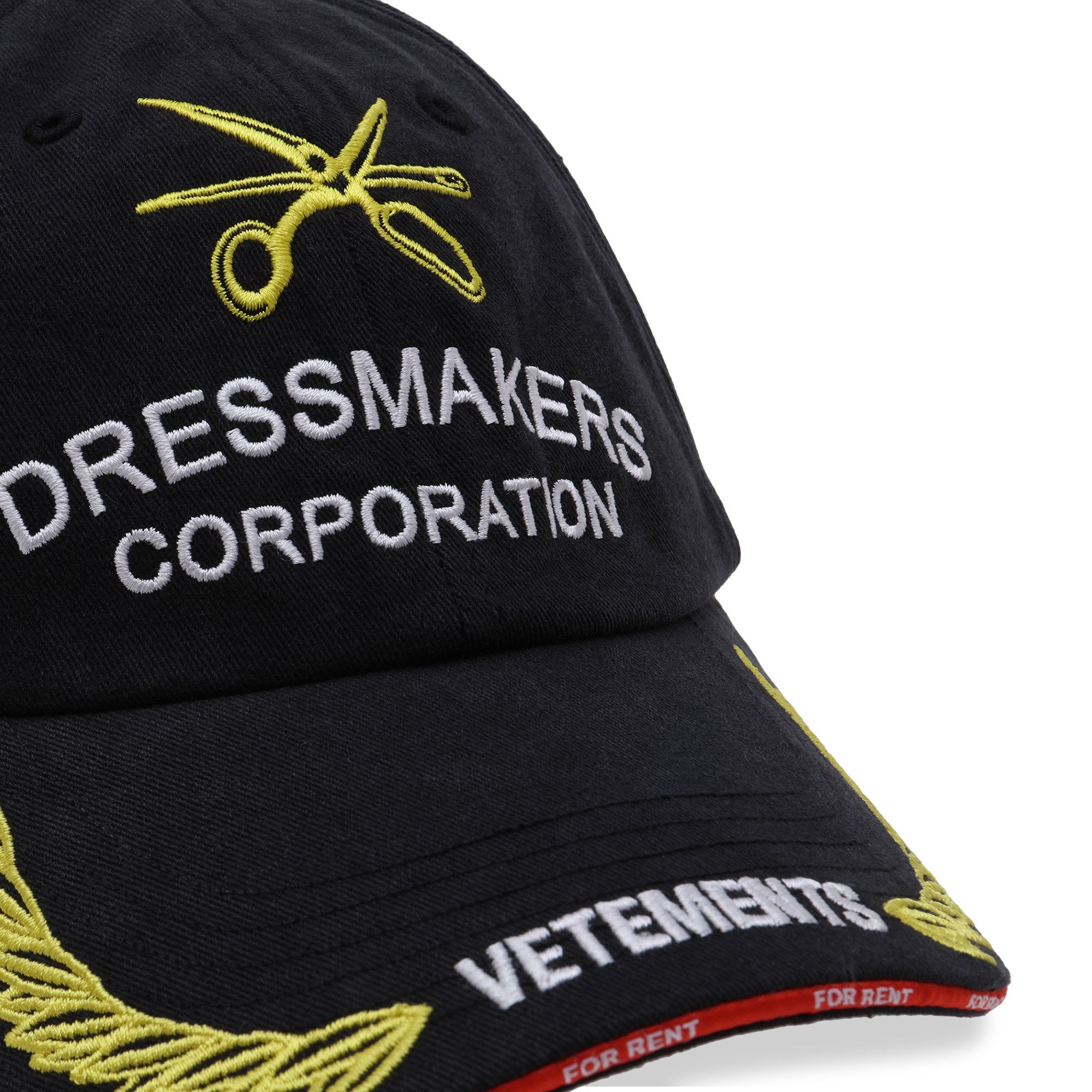 

Dressmakers cap, Black