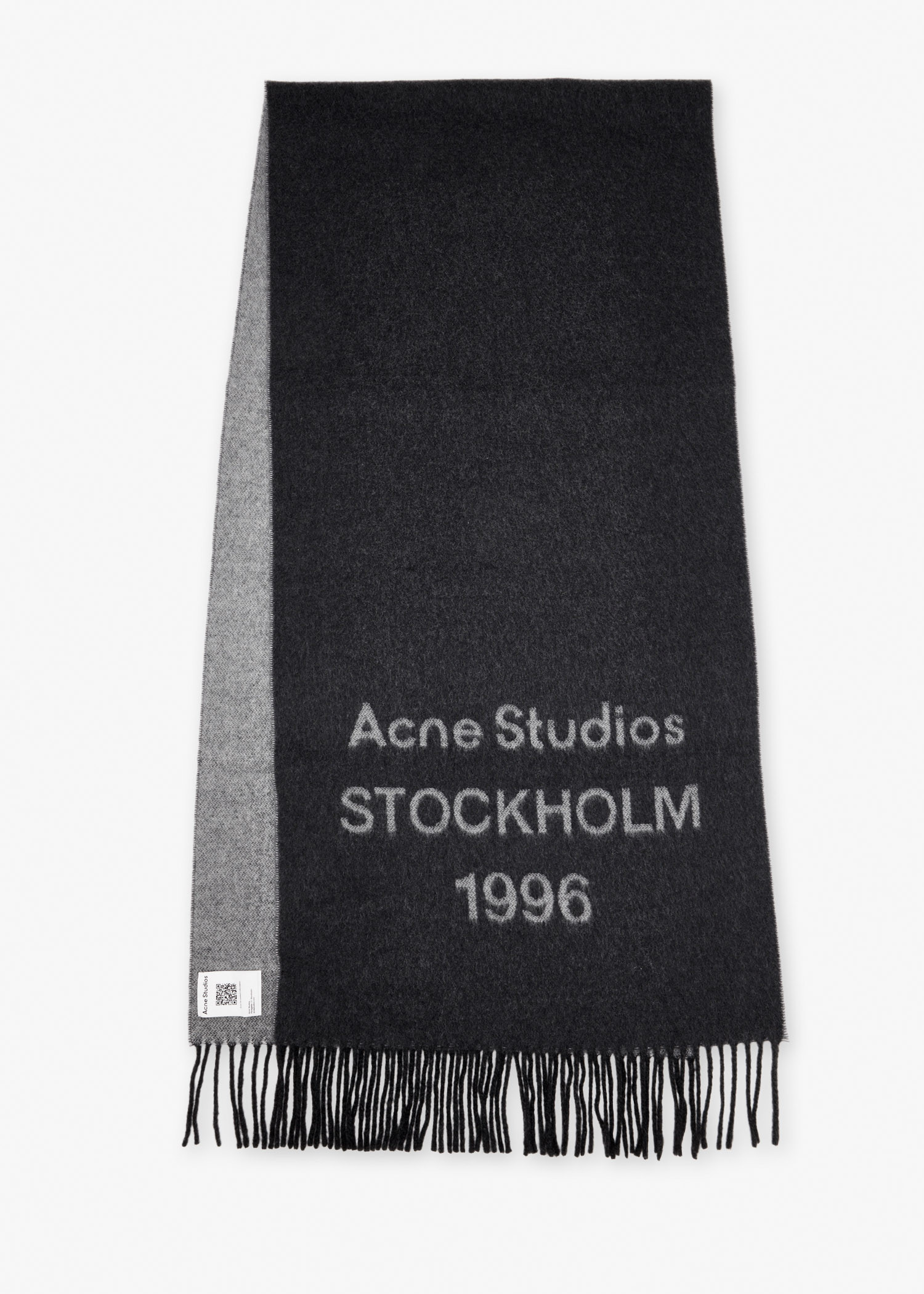 

Logo scarf, Black