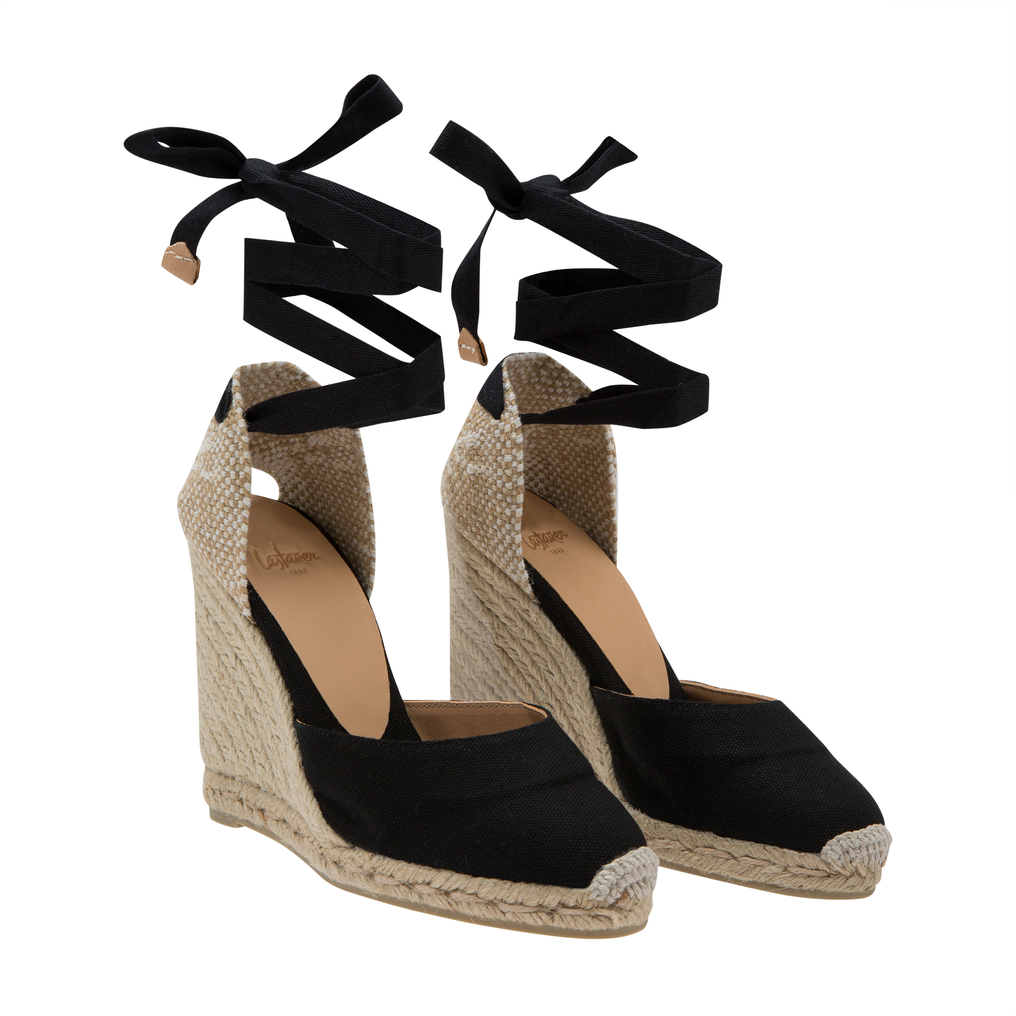 

Carina wedge espadrilles, Black