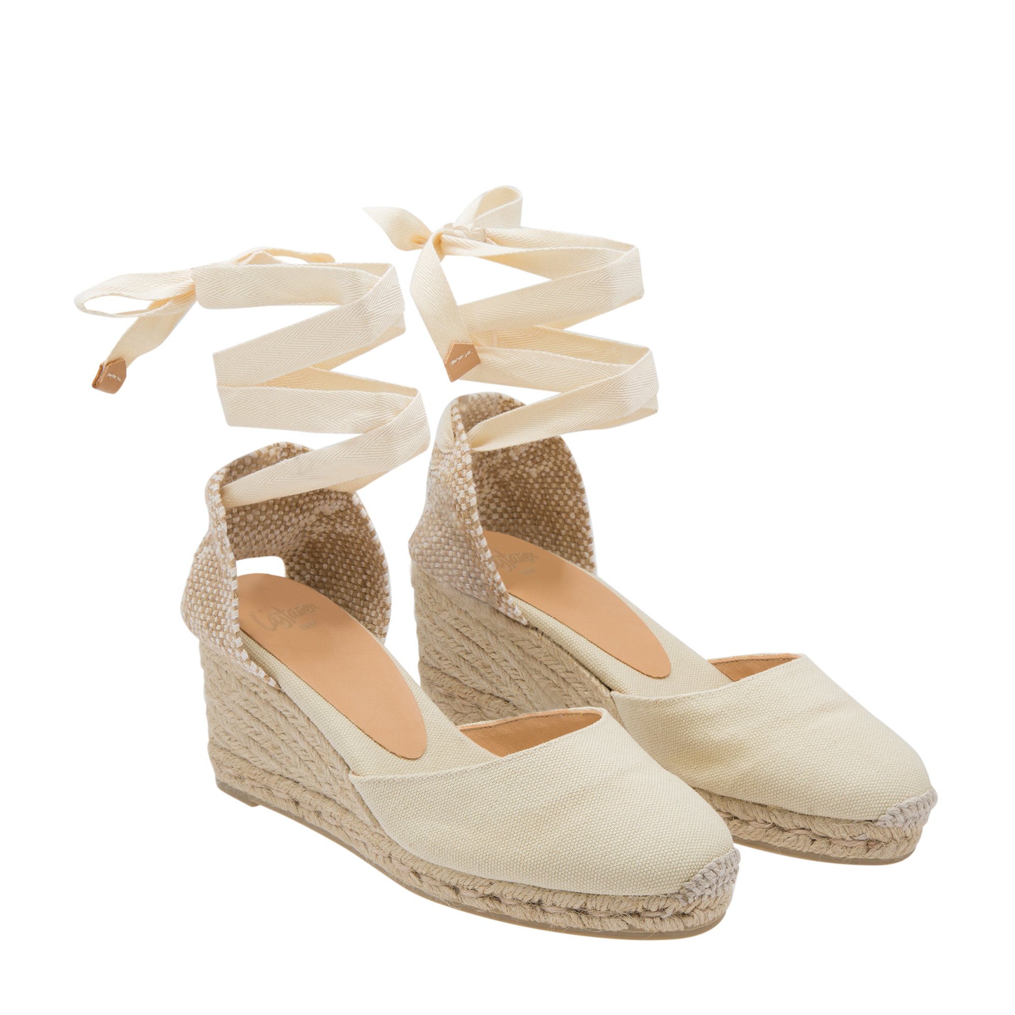 

Carina wedge espadrilles, Beige