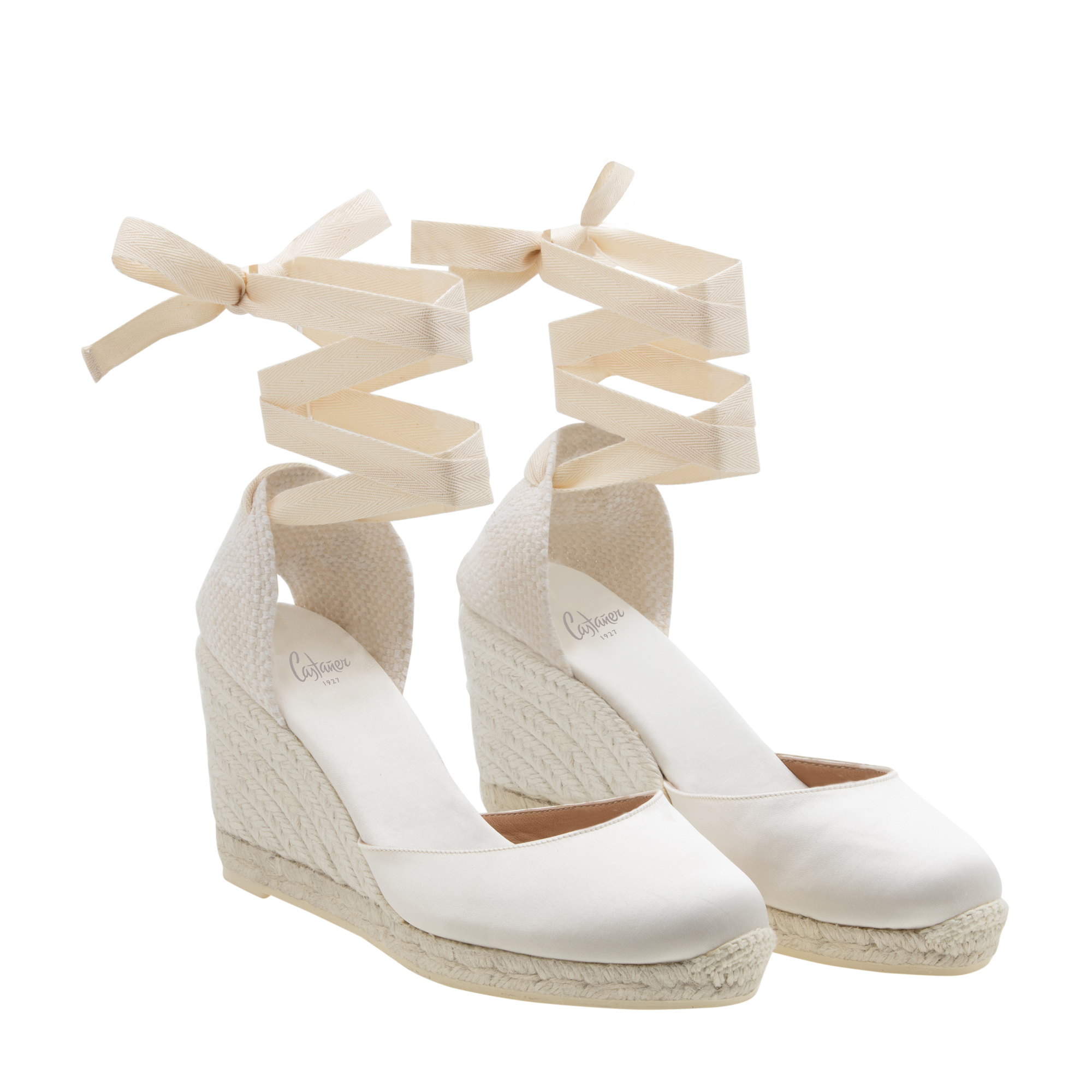

Carina wedge espadrilles, White