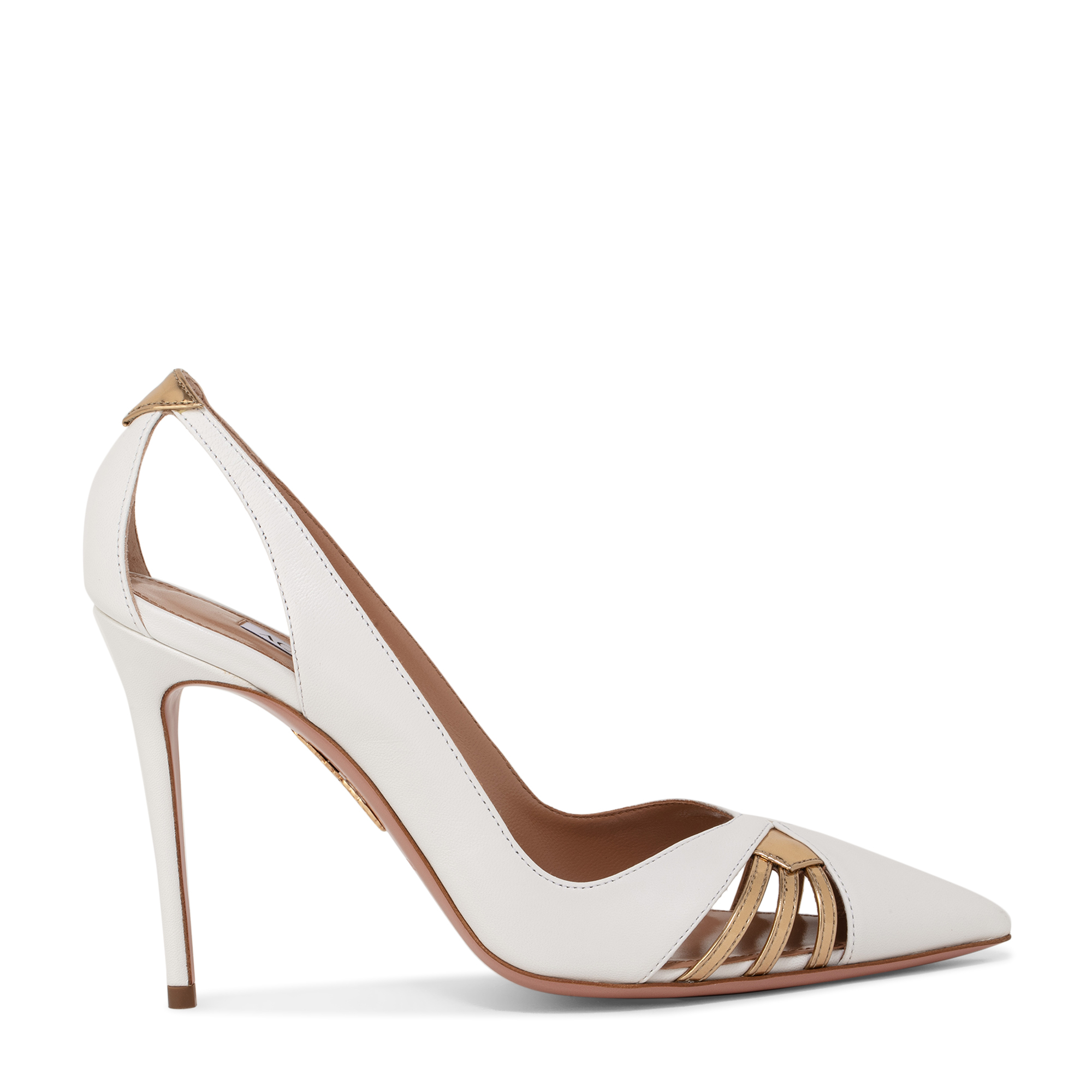 Aquazzura Cece pumps for Women - White in UAE | Level Shoes
