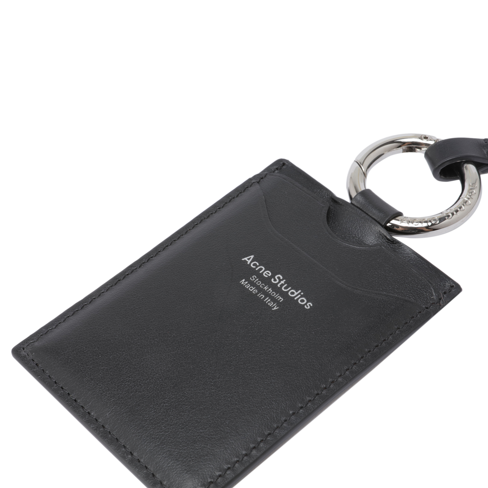 

Lanyard keychain cardholder, Black