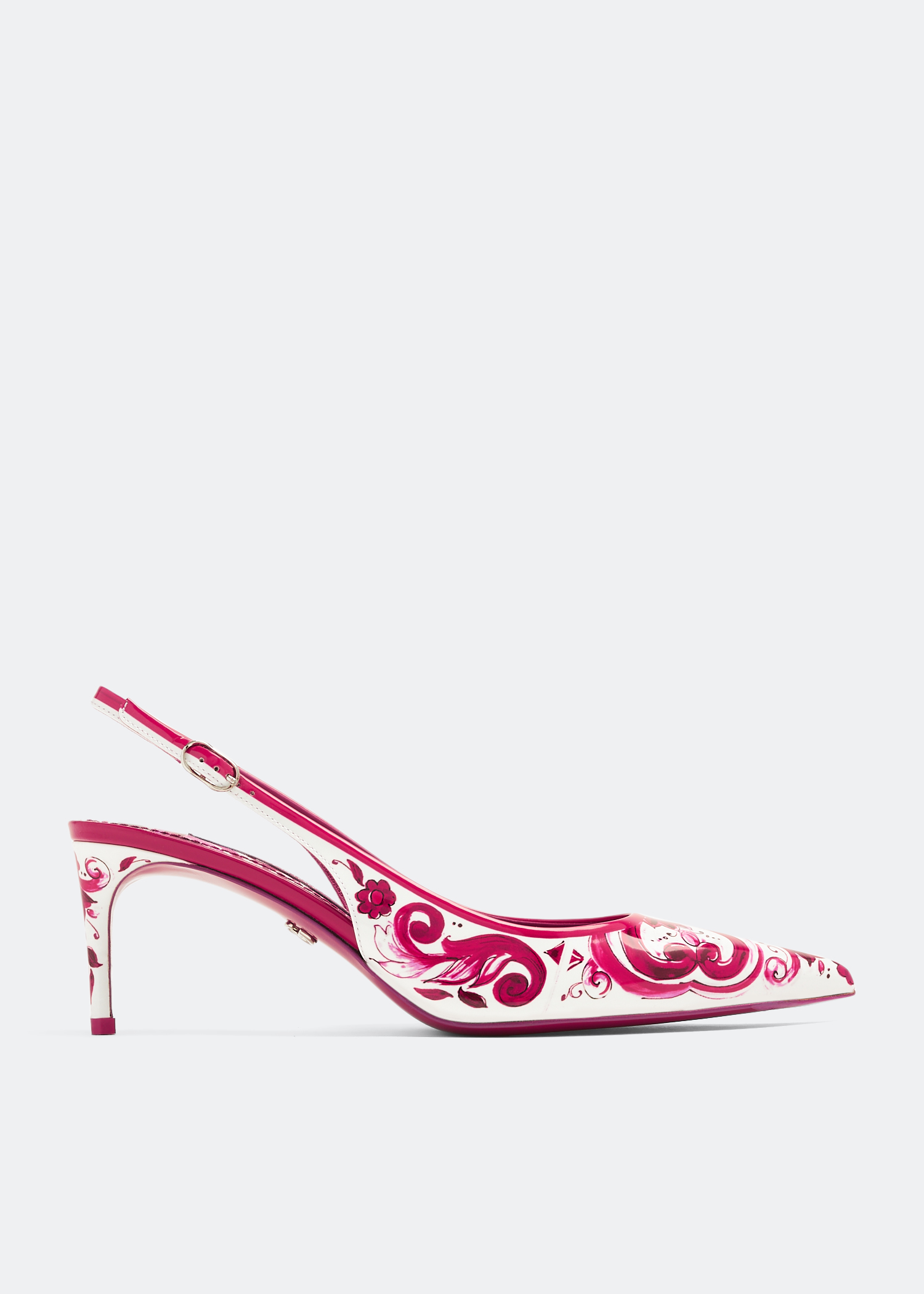 

Polished slingback pumps, Prints