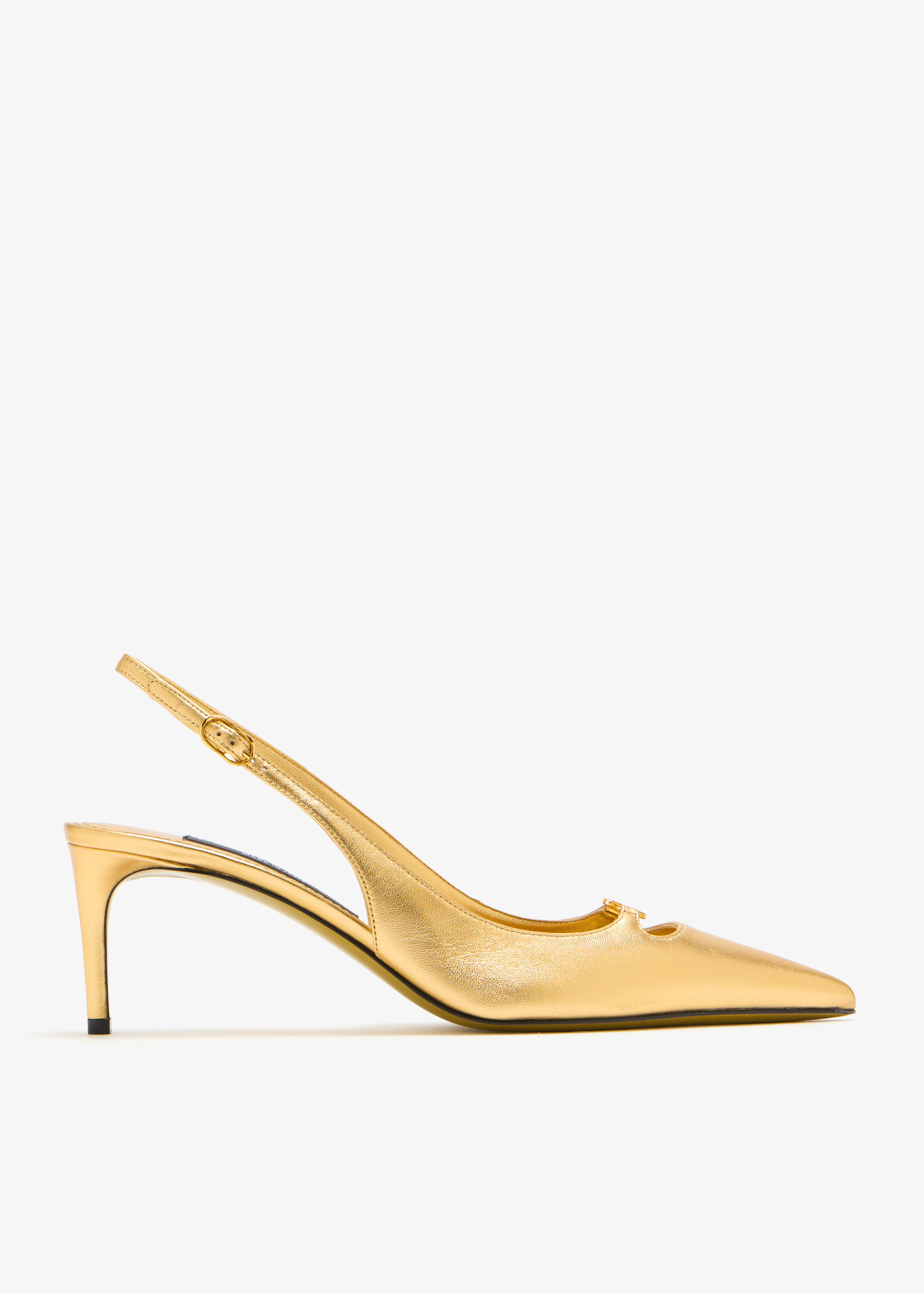 

DG slingback pumps, Gold