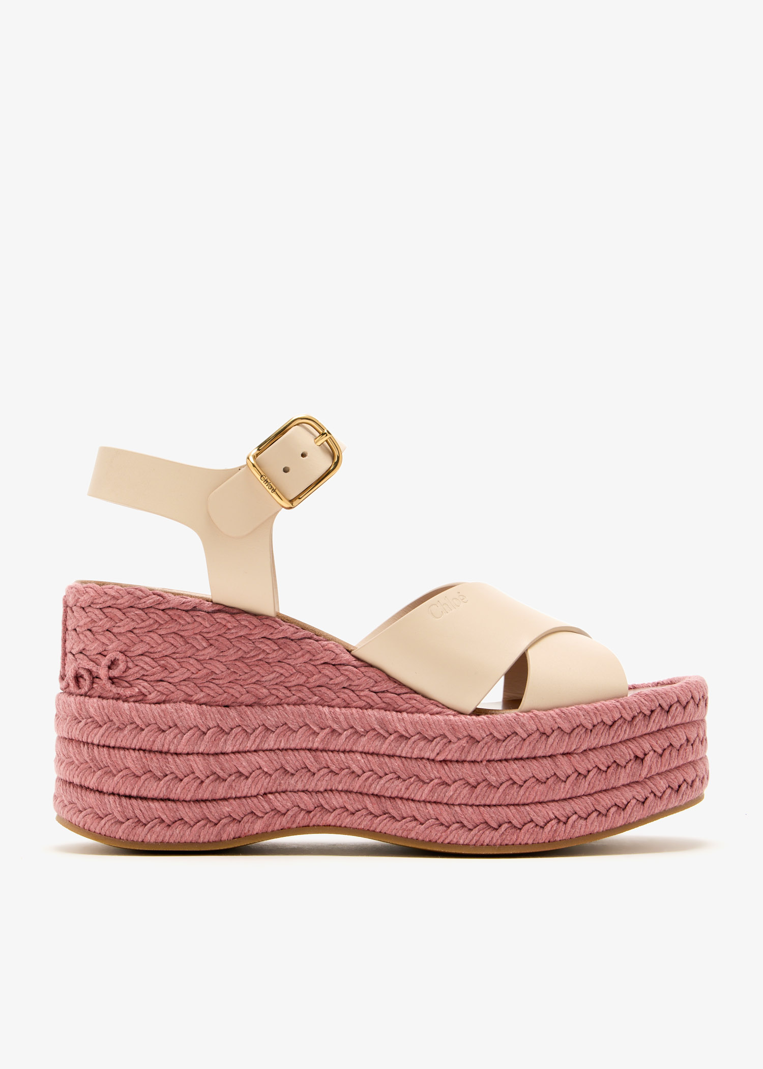 

Isla wedge espadrilles, Cream
