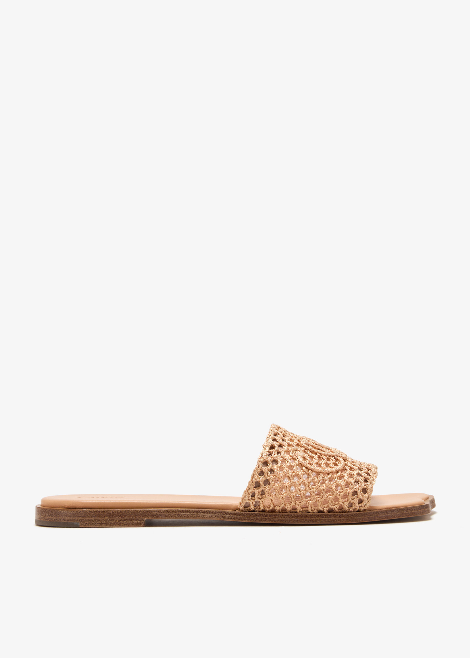 

Soleil slide sandals, Beige