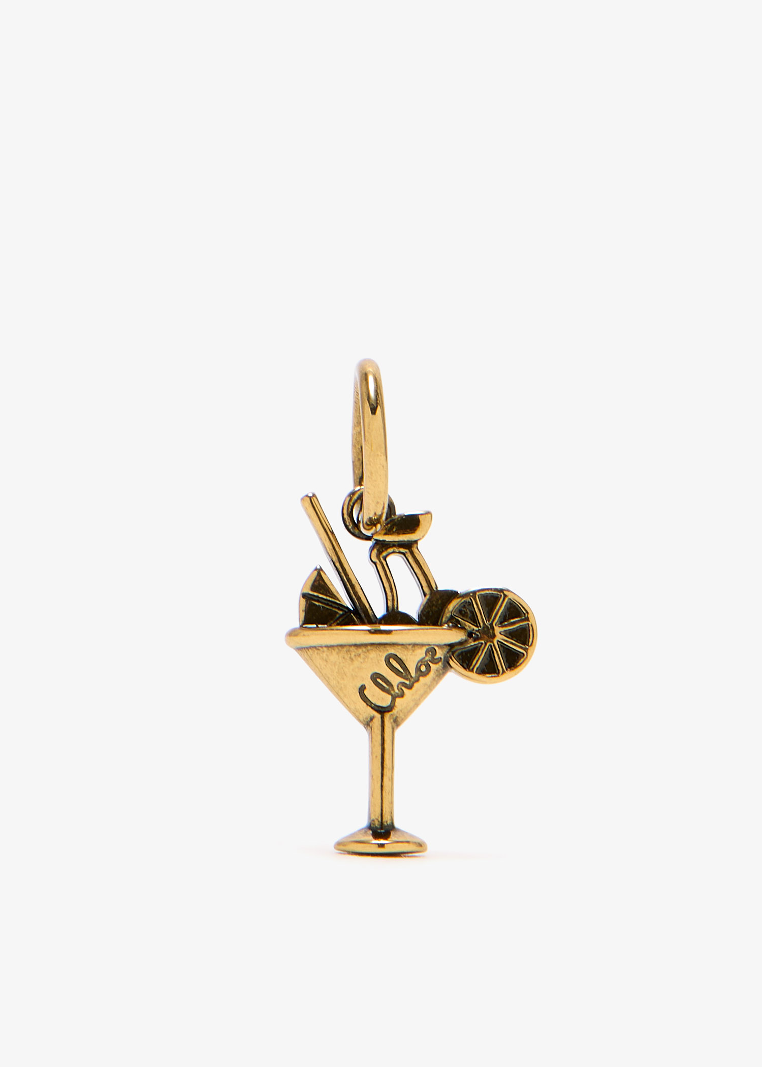 

Alphabet Cocktail charm, Gold