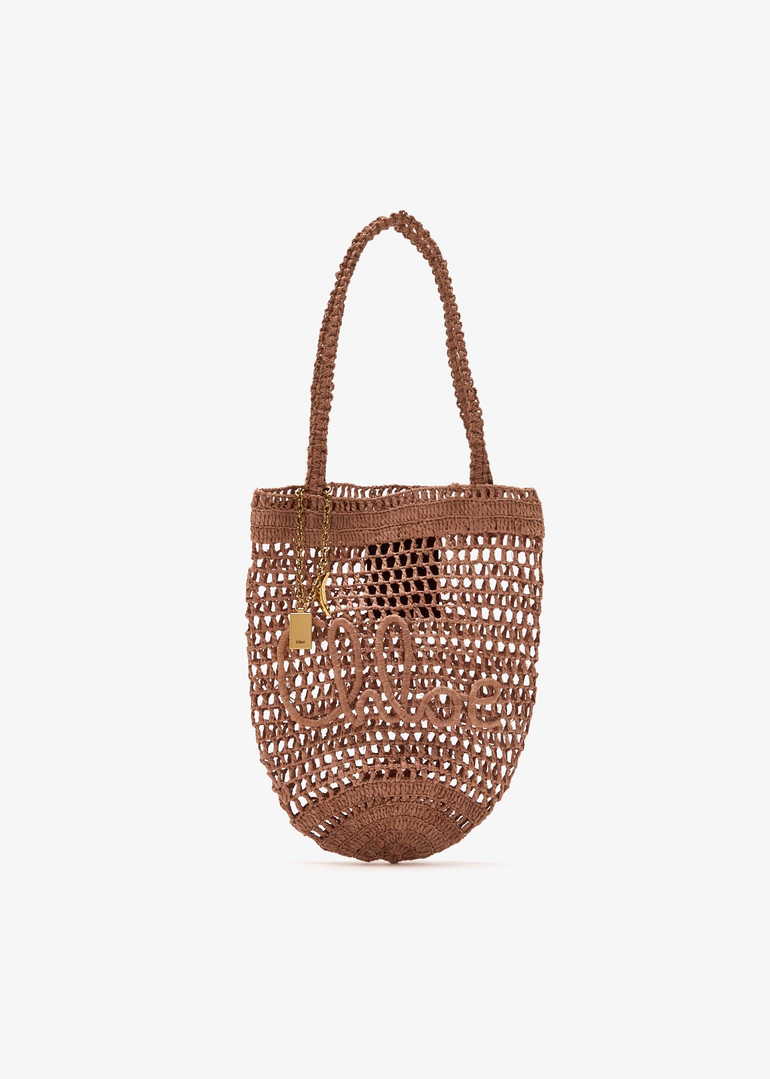 

Summer Banana small tote bag, Beige