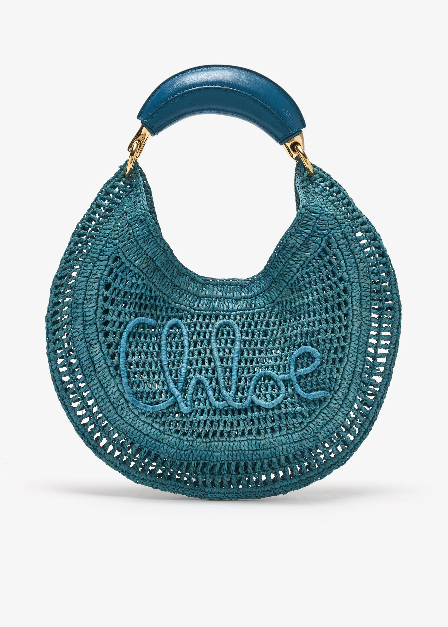 

Summer Banana hobo bag, Blue