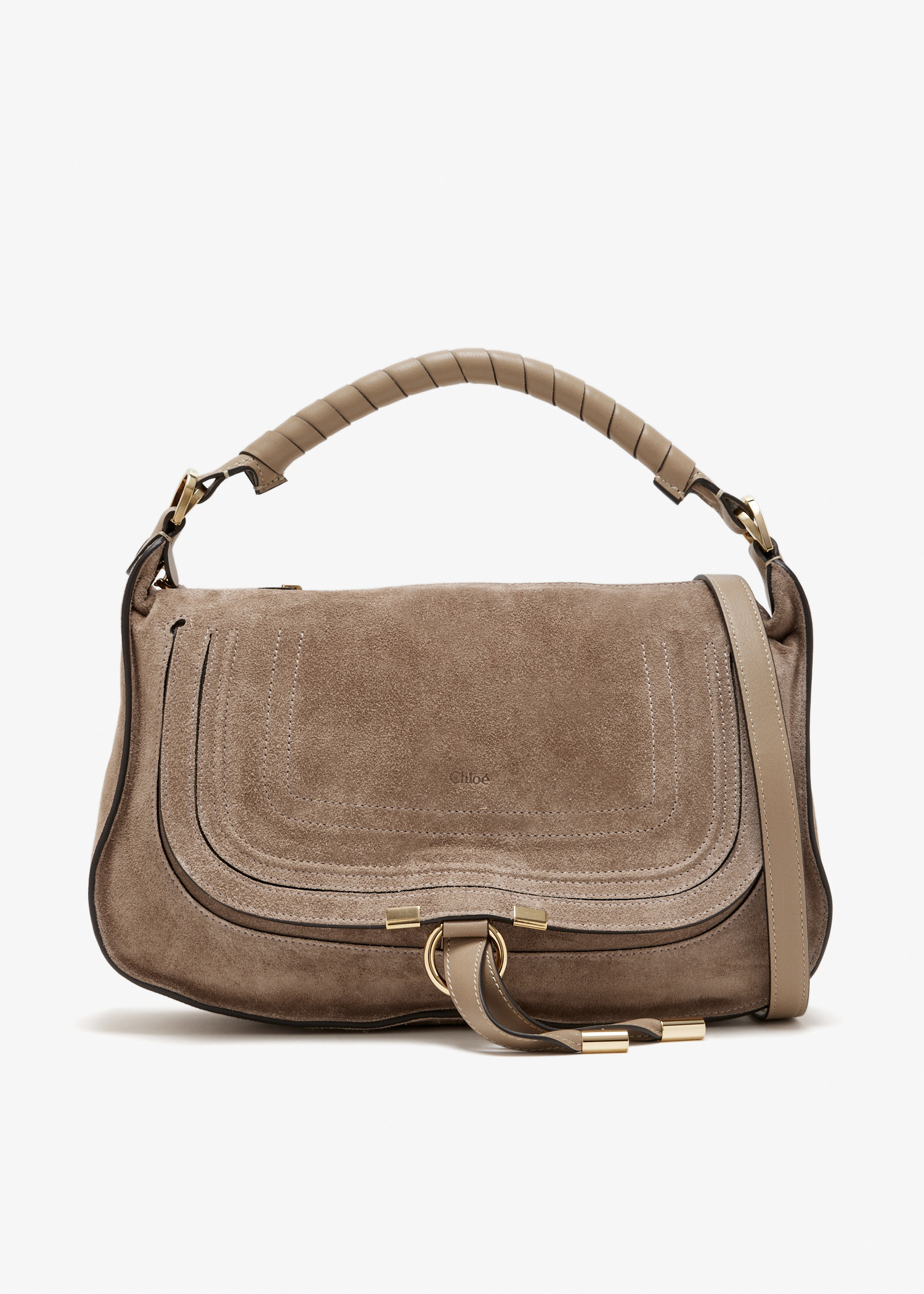 

Marcie small shoulder bag, Taupe