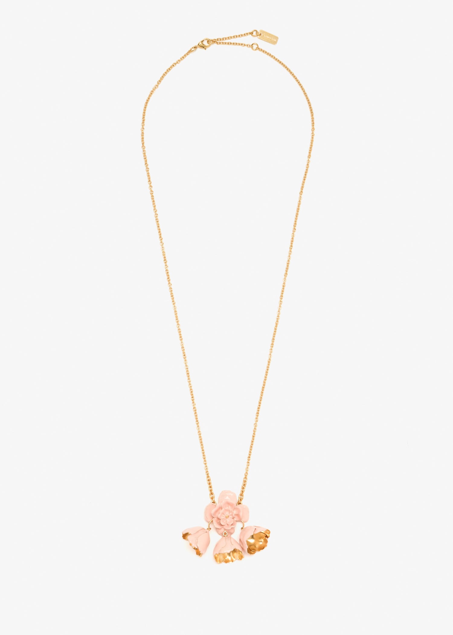 

Flower necklace, Gold