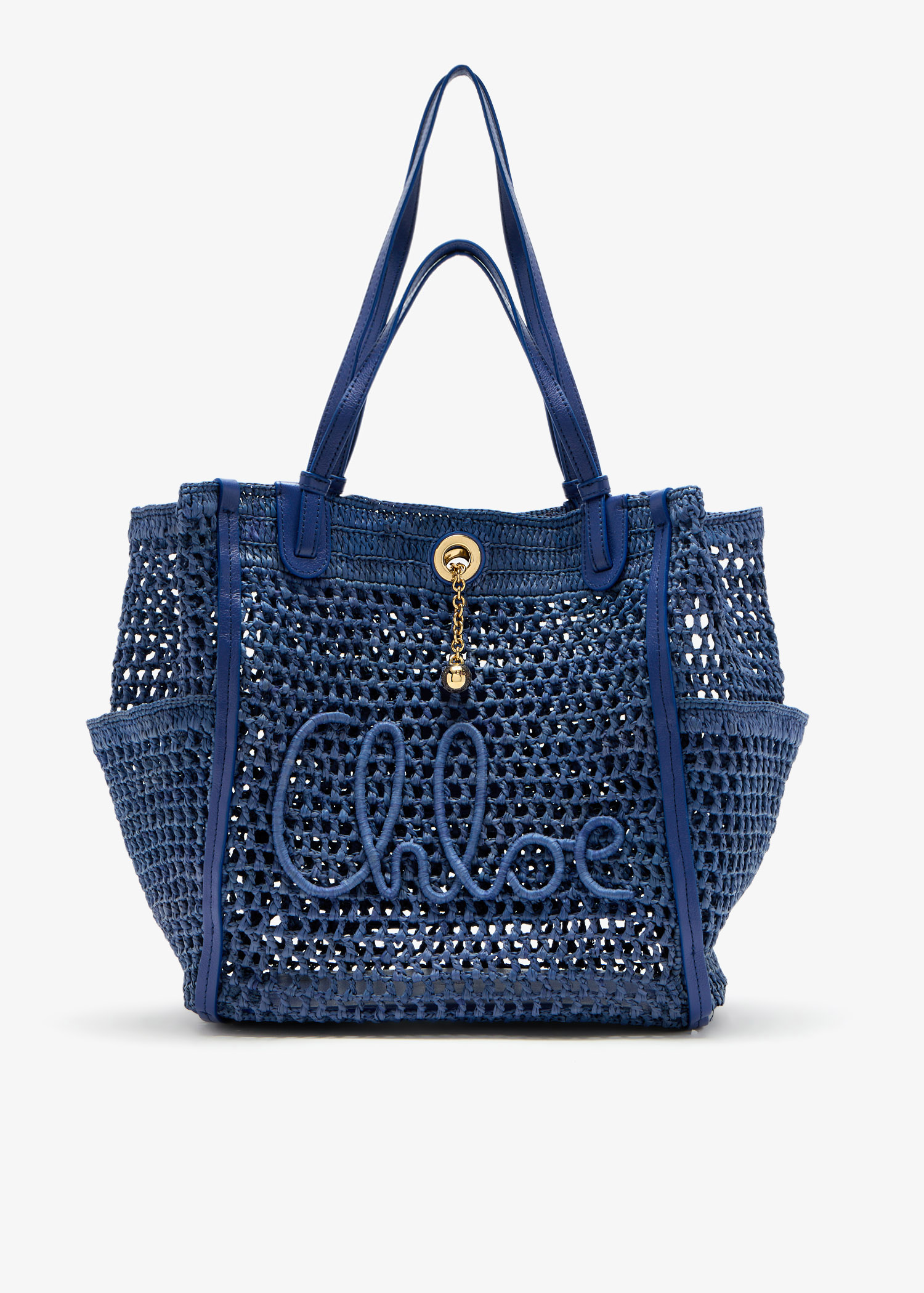 

Iconic double carry bag, Blue