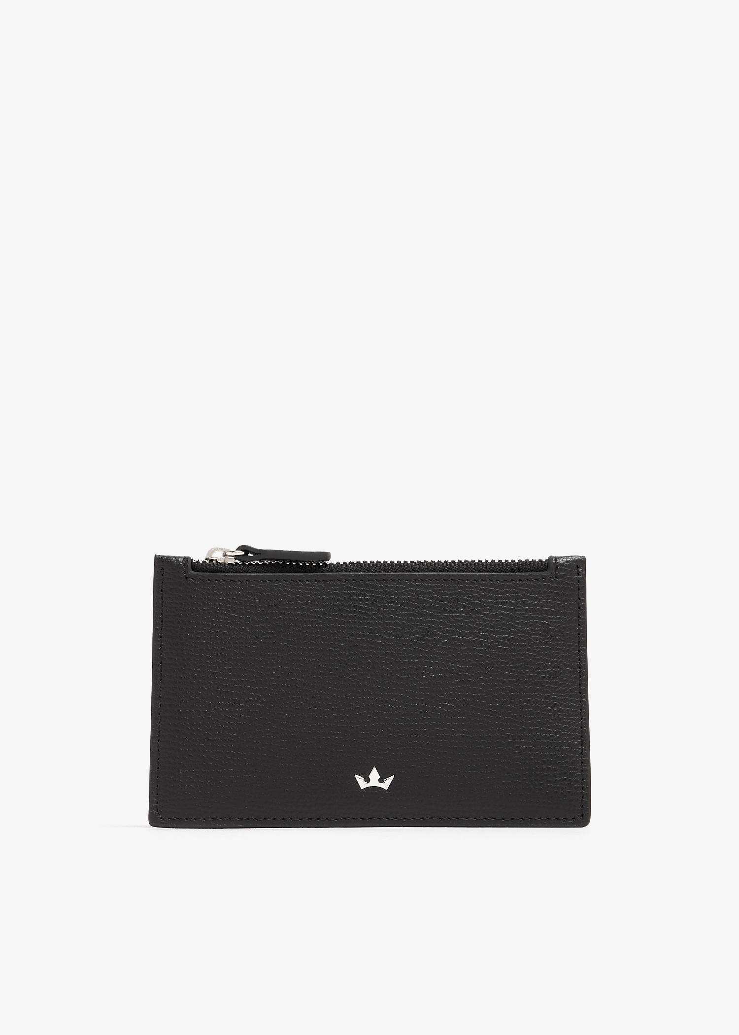 

Award zip card holder, Black