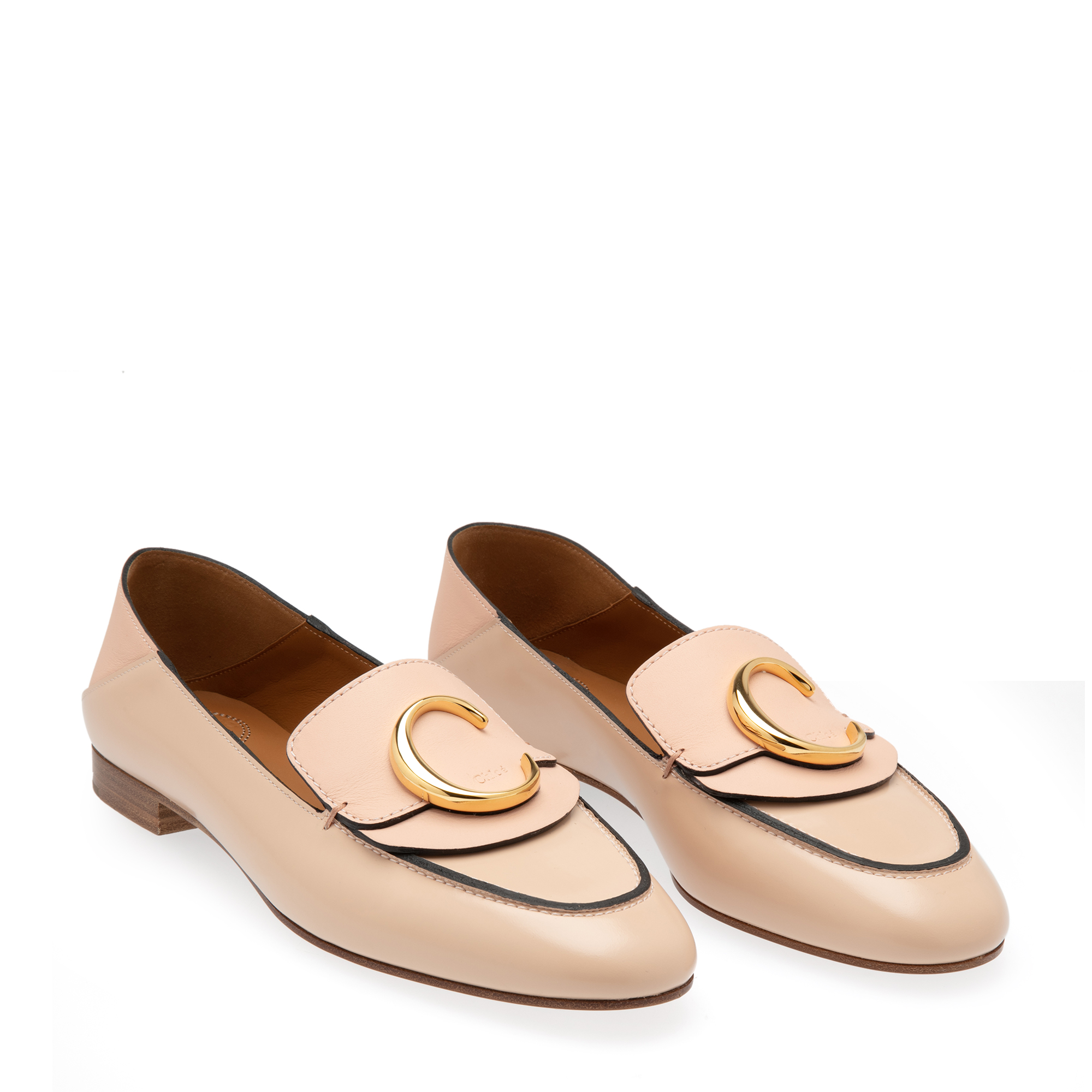 

Shiny moccasins, Pink