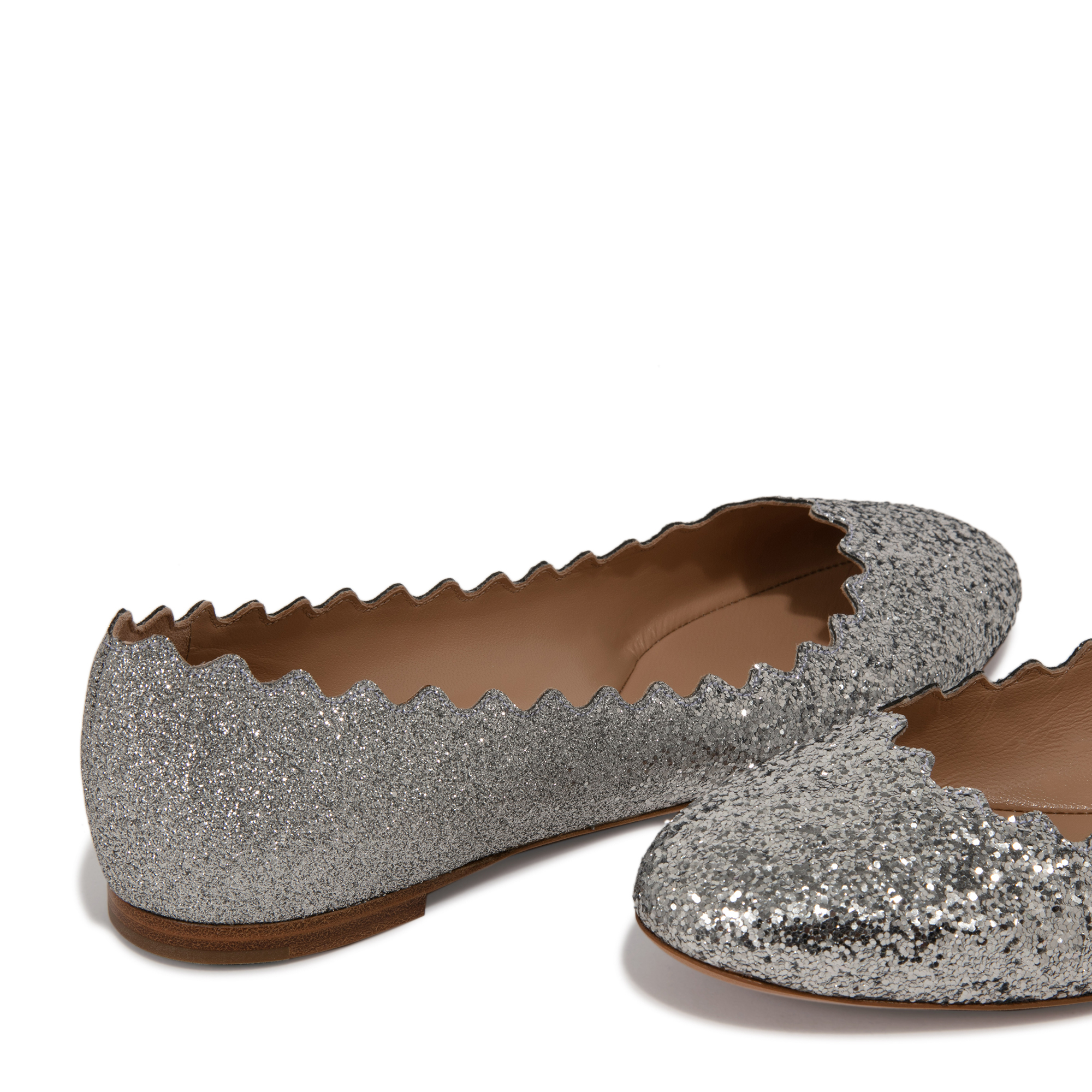 

Lauren ballet flats, Silver