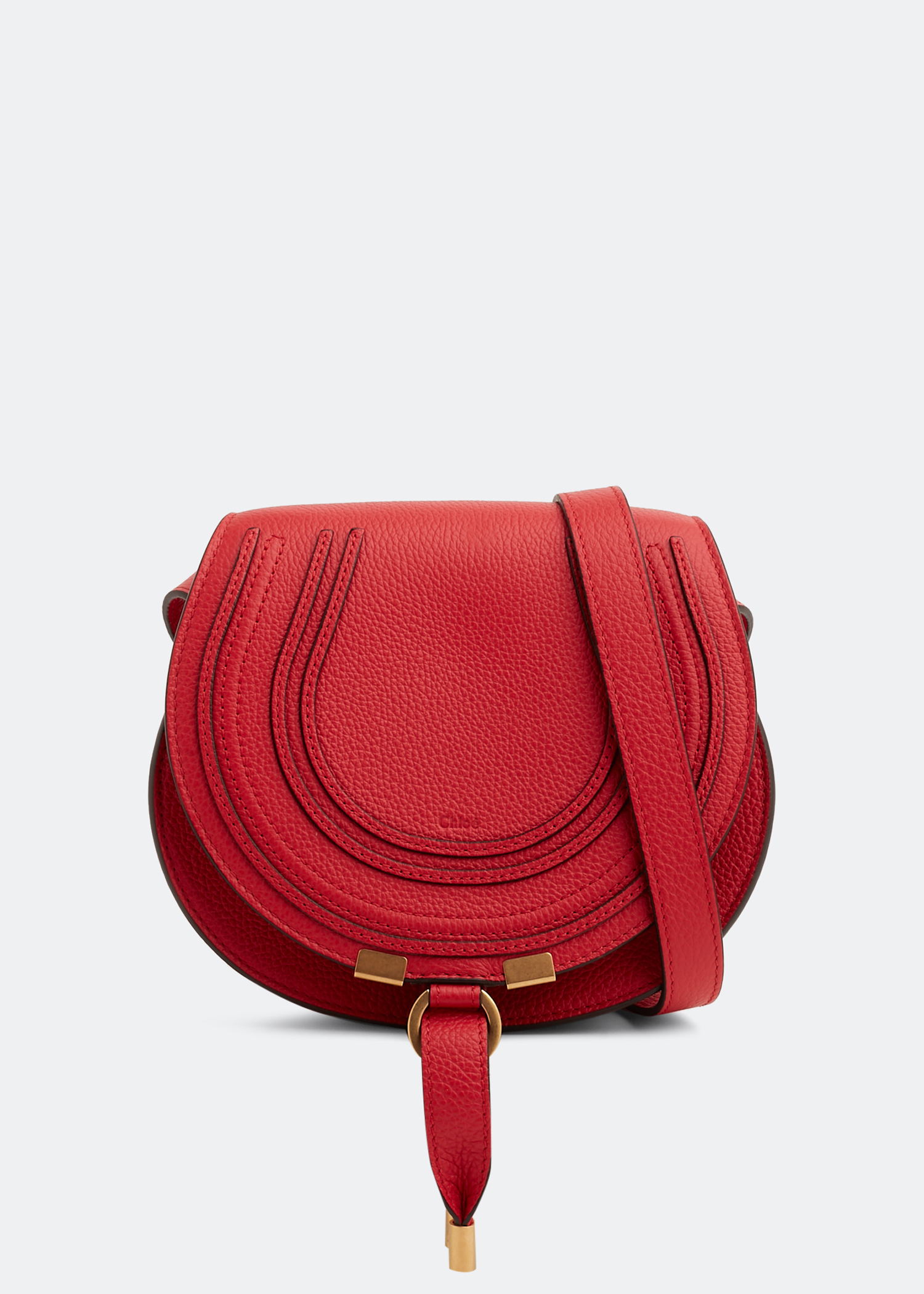 Chlo Marcie small saddle bag for Women Red in UAE Level Shoes