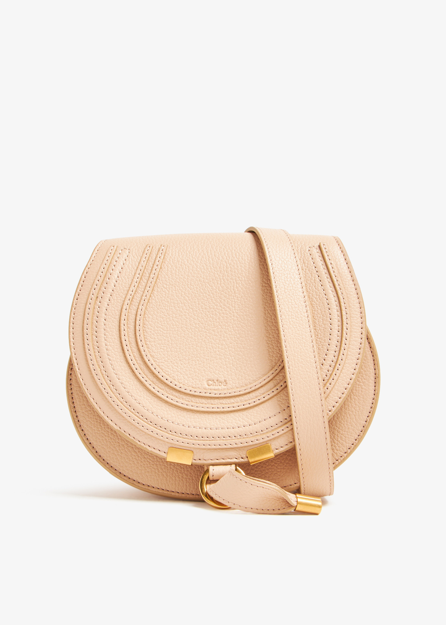 

Marcie small saddle bag, Pink