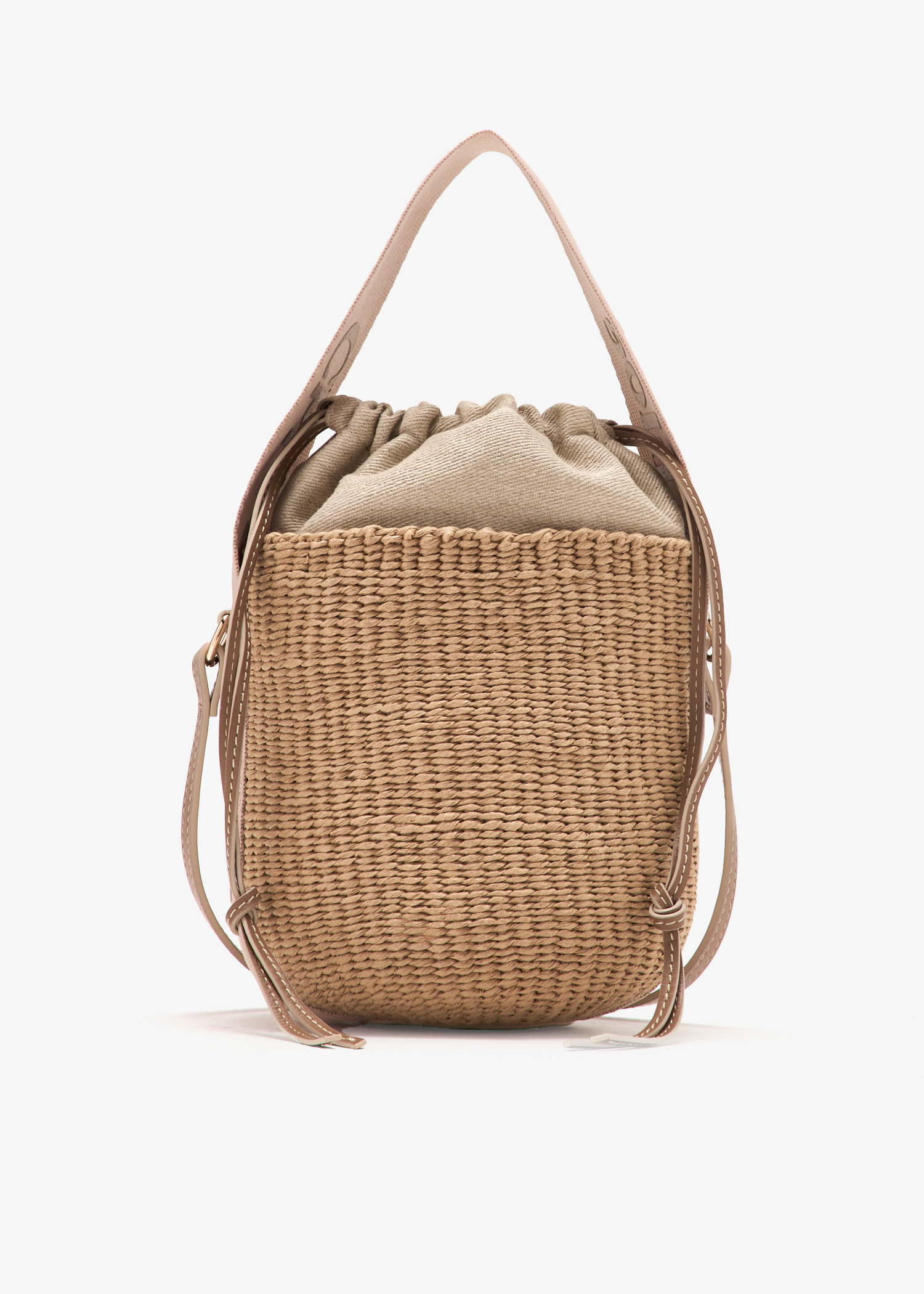 

Small Woody basket bag, Beige