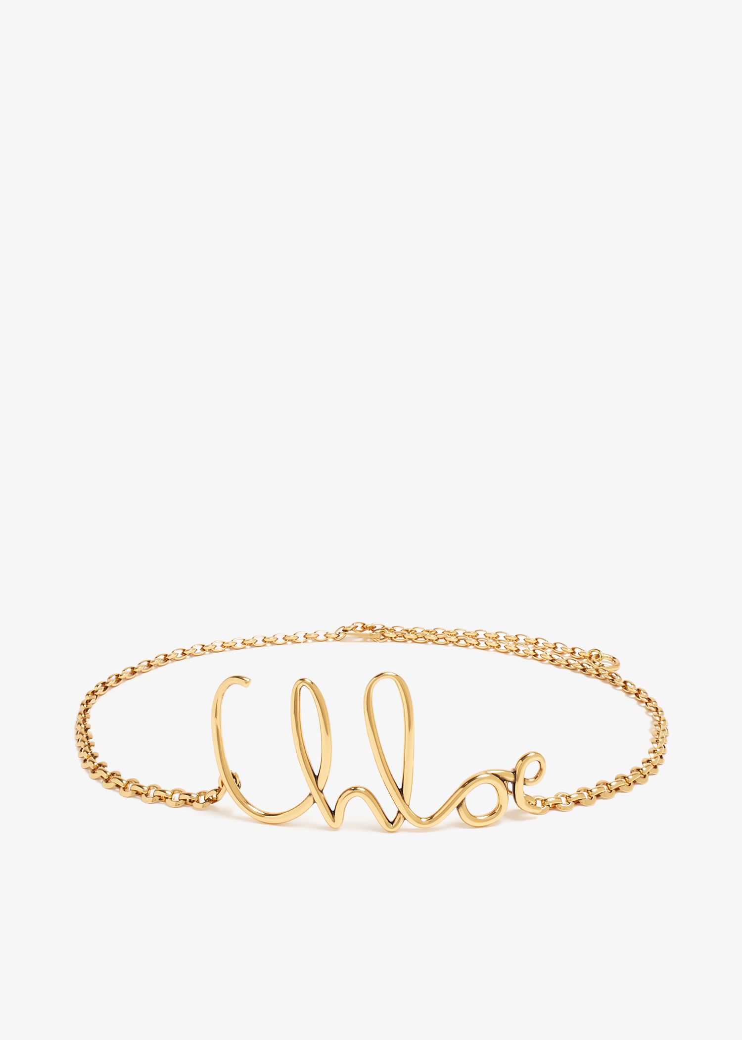 

The Chloé Iconic small belt, Gold