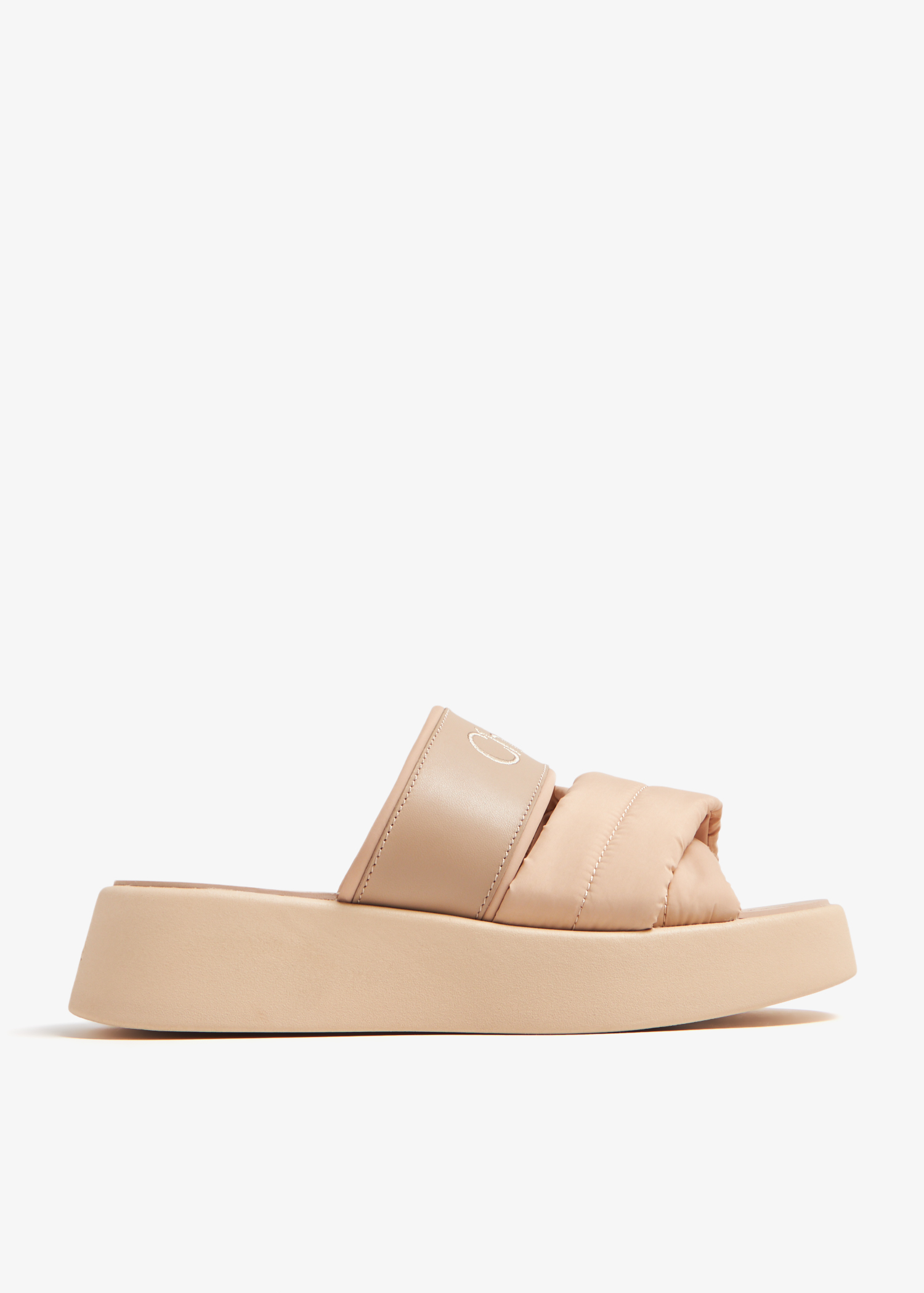 

Mila slide sandals, Pink