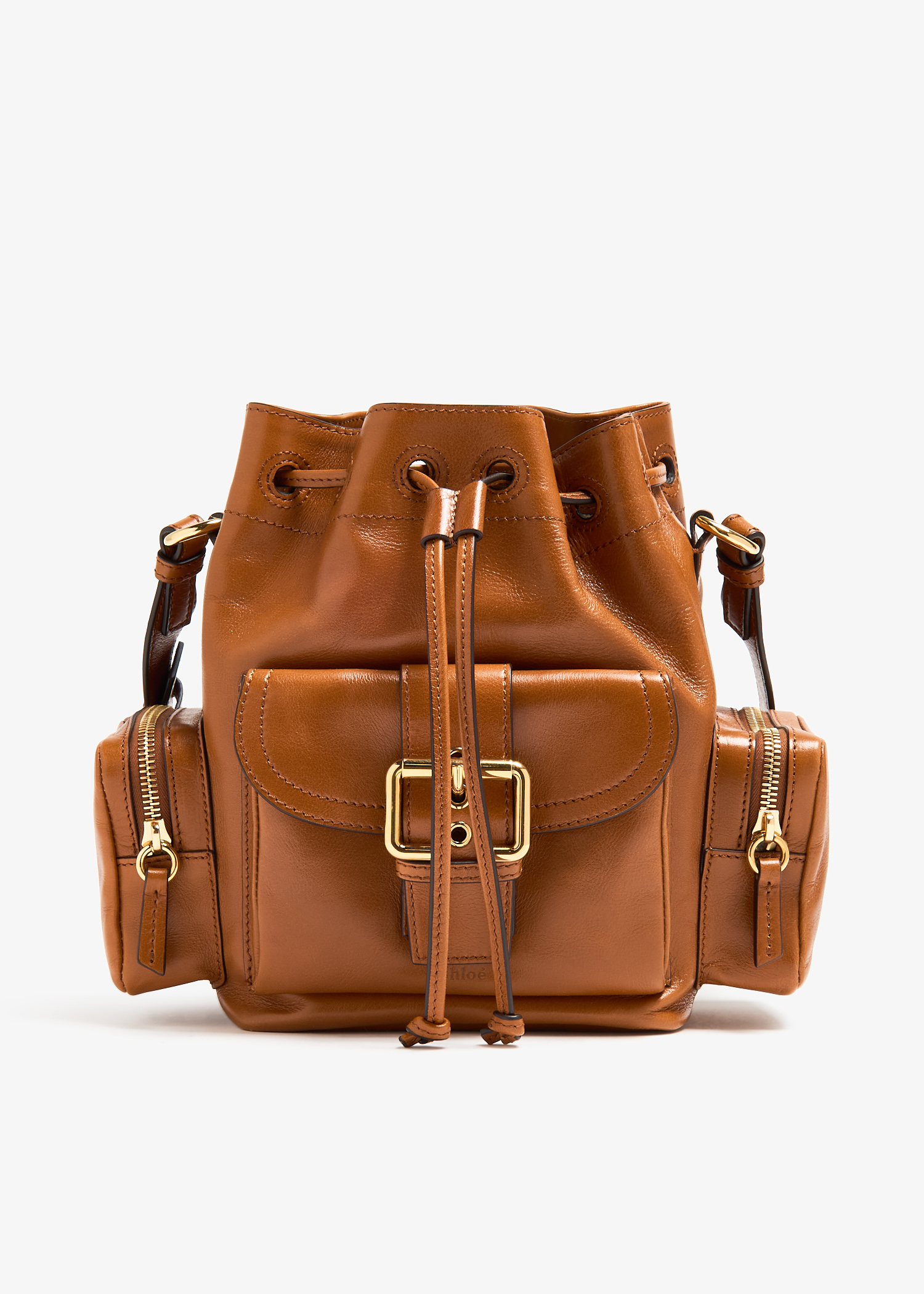 

Camera bucket bag, Brown