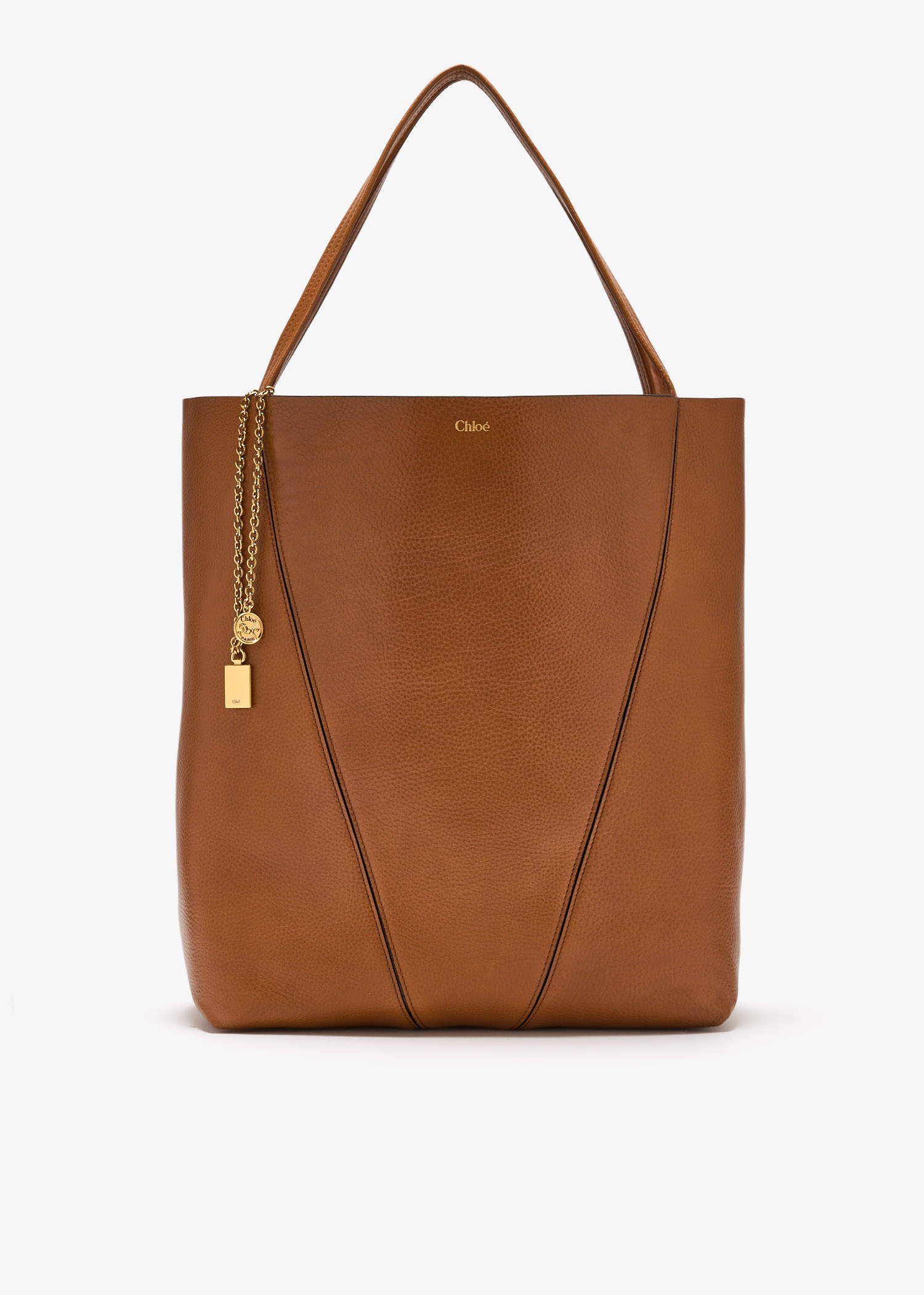 

Large Chloé Spin tote bag, Brown