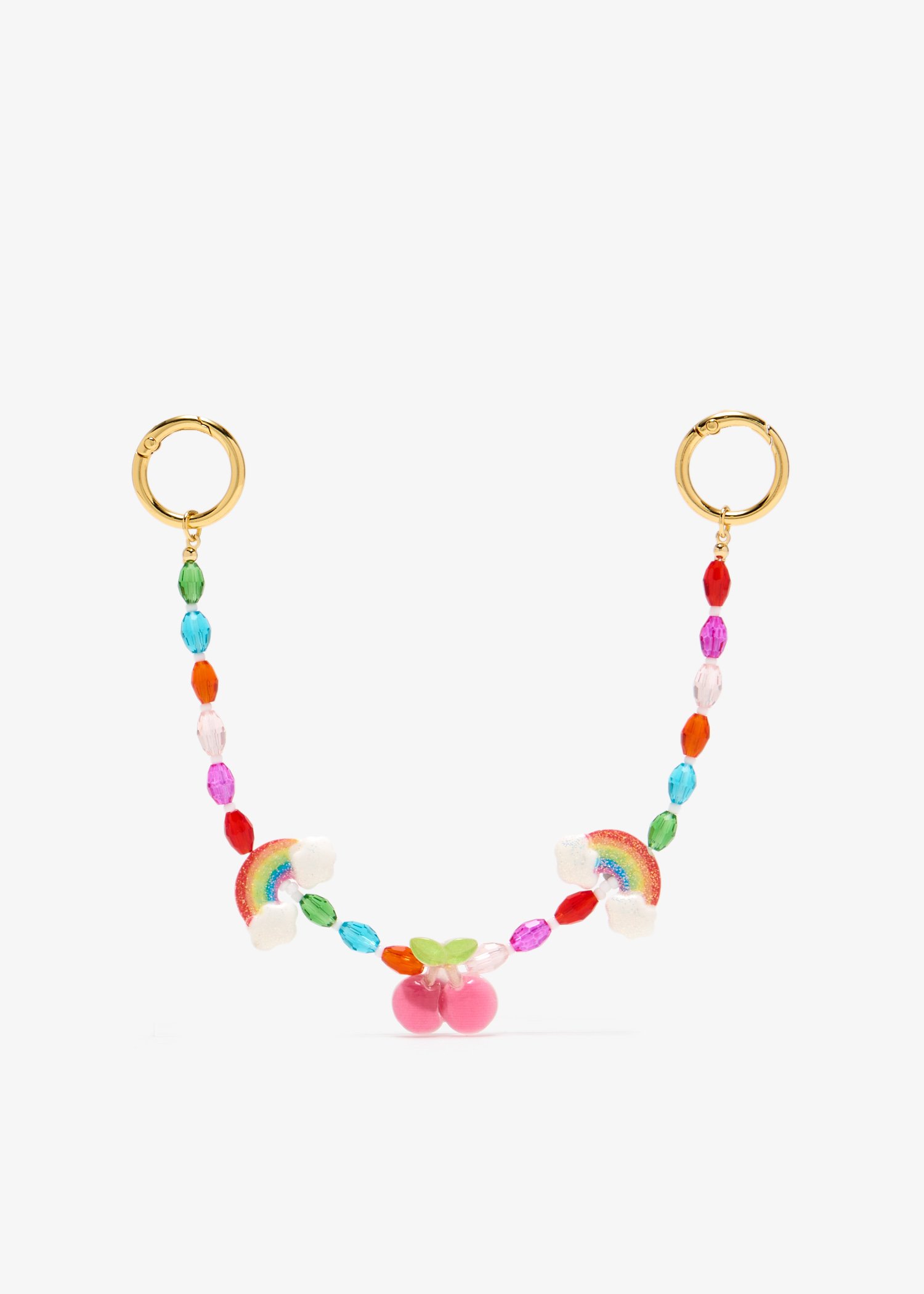 

Cherry Pop bag charm, Multicolored