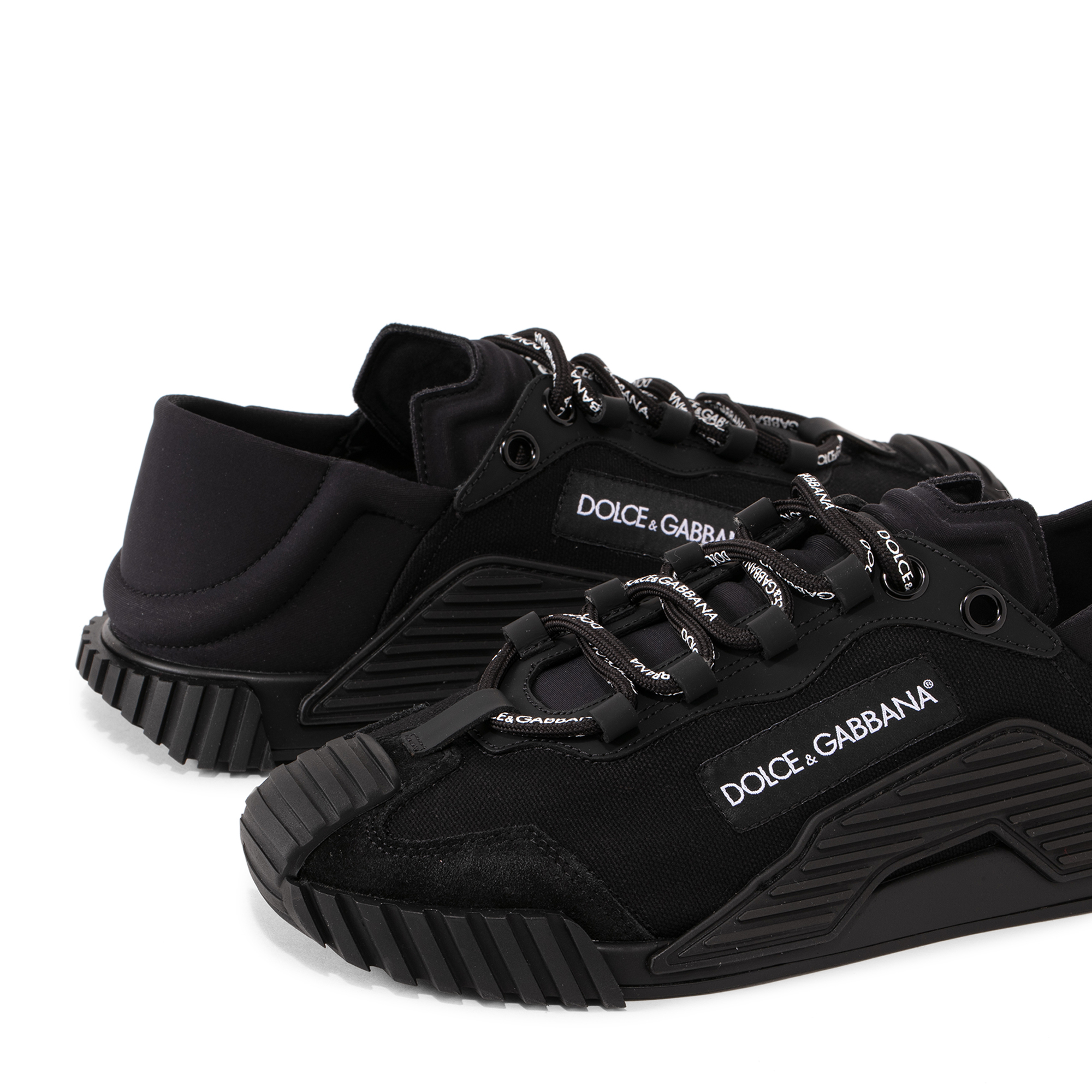 

Canvas NS1 slip-on sneakers, Black