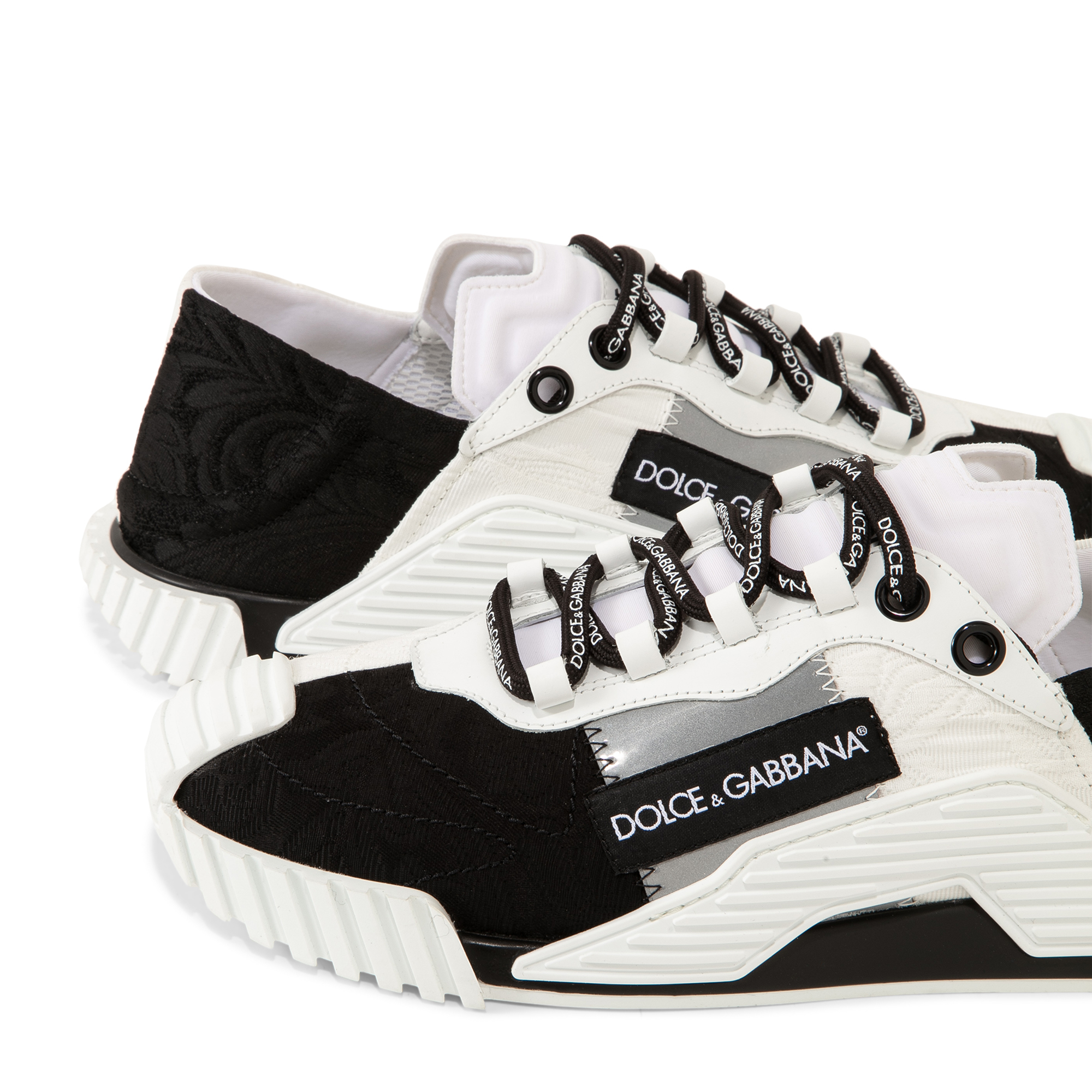

NS1 patchwork fabric sneakers, Multi-coloured