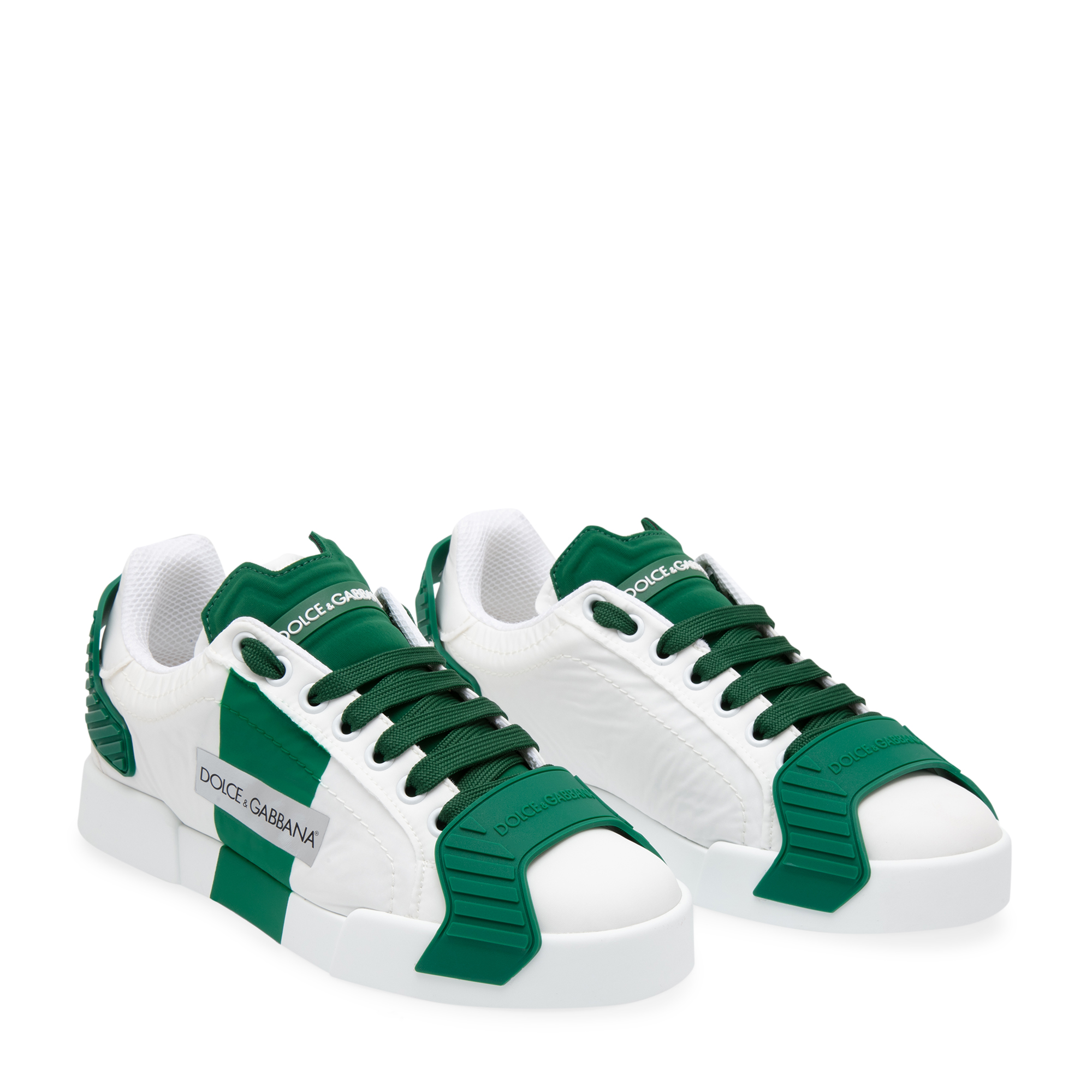 

Colour-block sneakers, Green