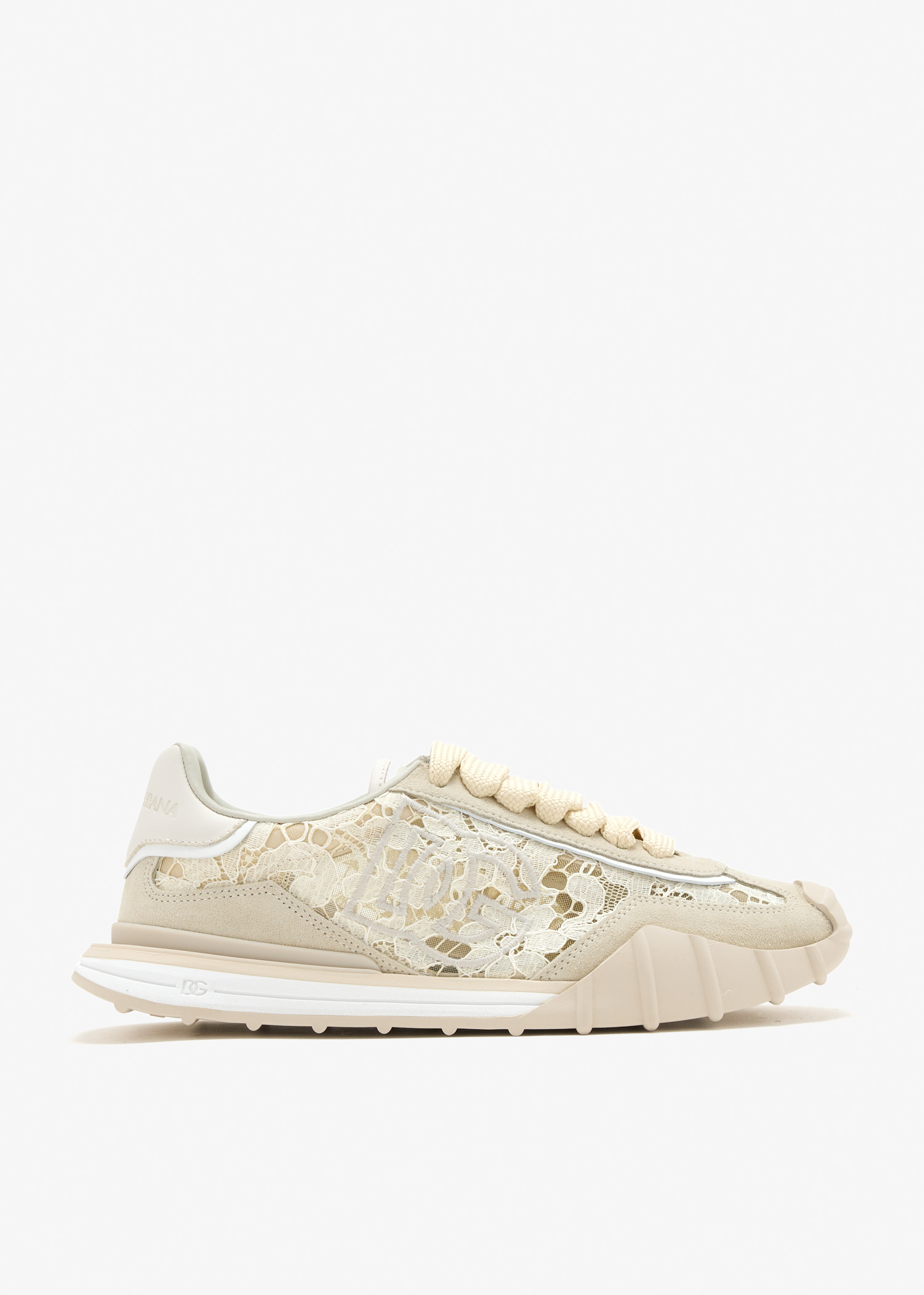 

Lace Athletic sneakers, White